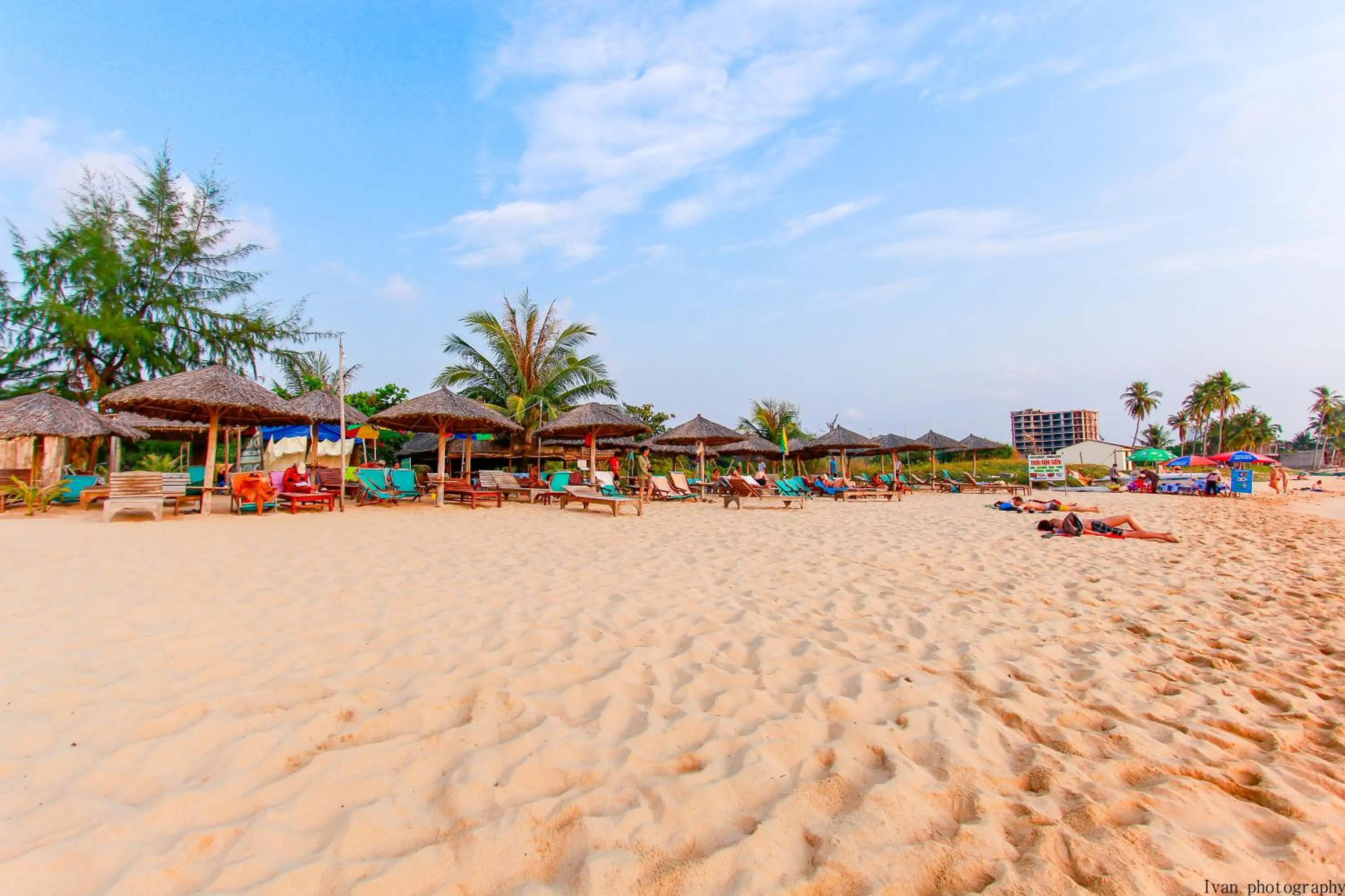 Beach in Thai Tan Tien Hotel