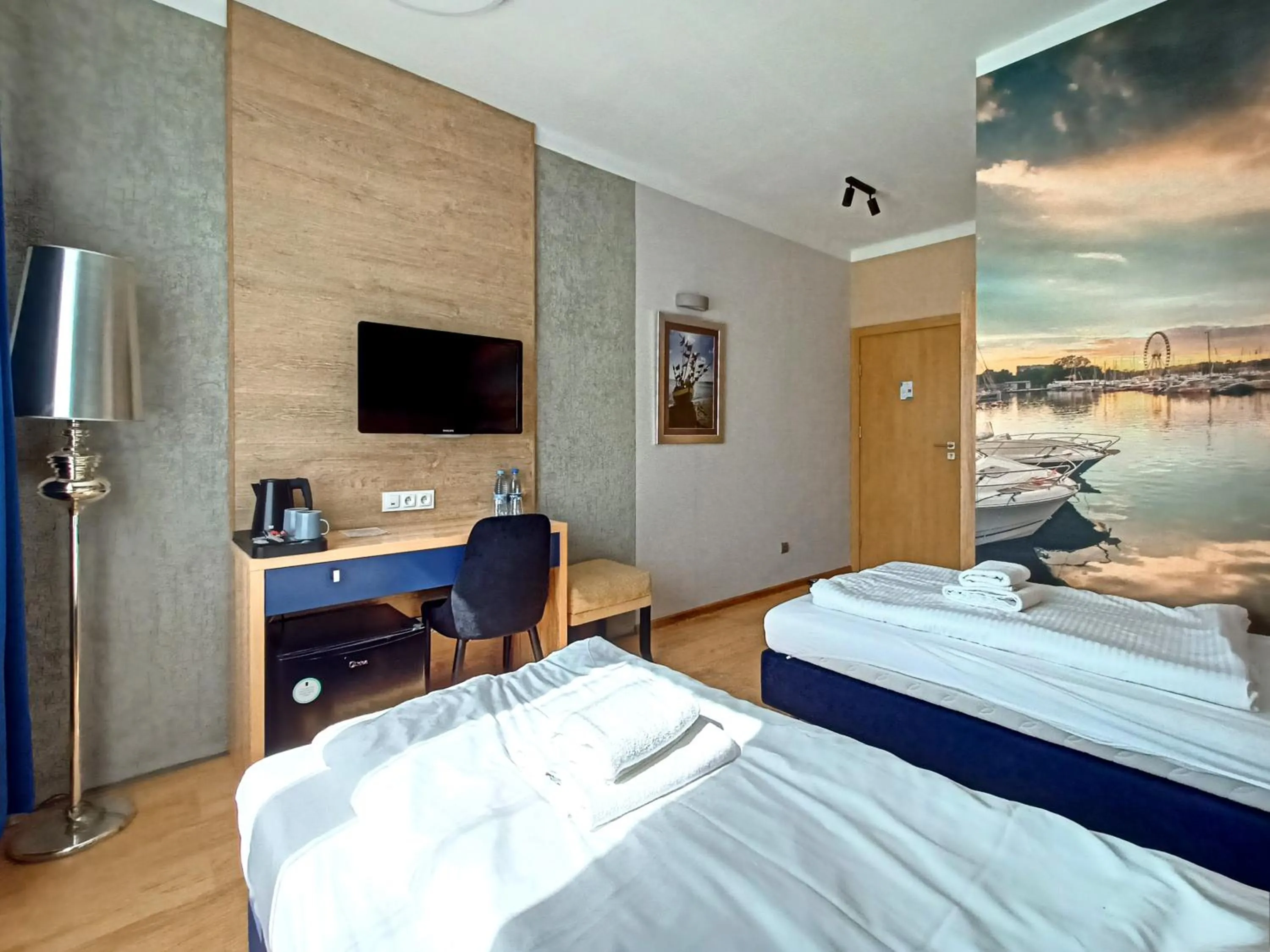 TV and multimedia, Bed in Kamienica Morska Gdynia