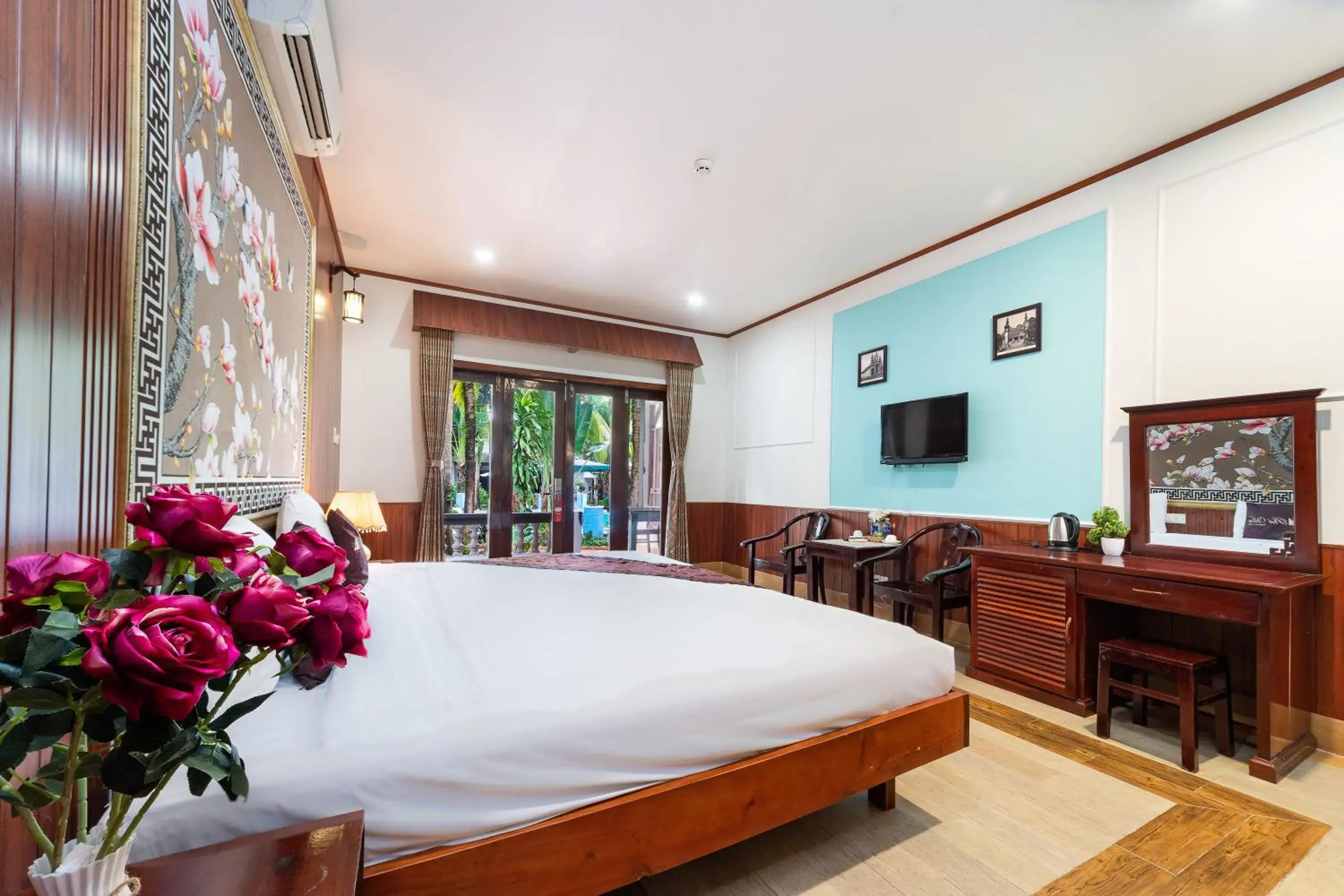 Bed in Phu Van Resort & Spa Phu Quoc Bed in Phu Van Resort & Spa Phu Quoc