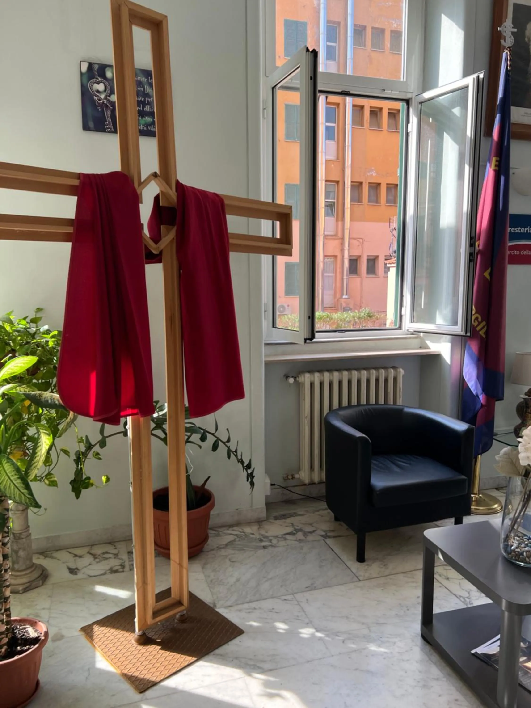 Lobby or reception in Foresteria Roma Esercito della Salvezza