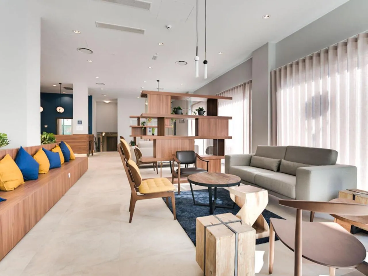 Seating area in Livensa Living Studios Bilbao