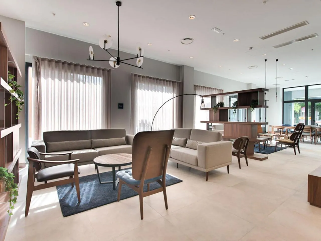 Seating area in Livensa Living Studios Bilbao