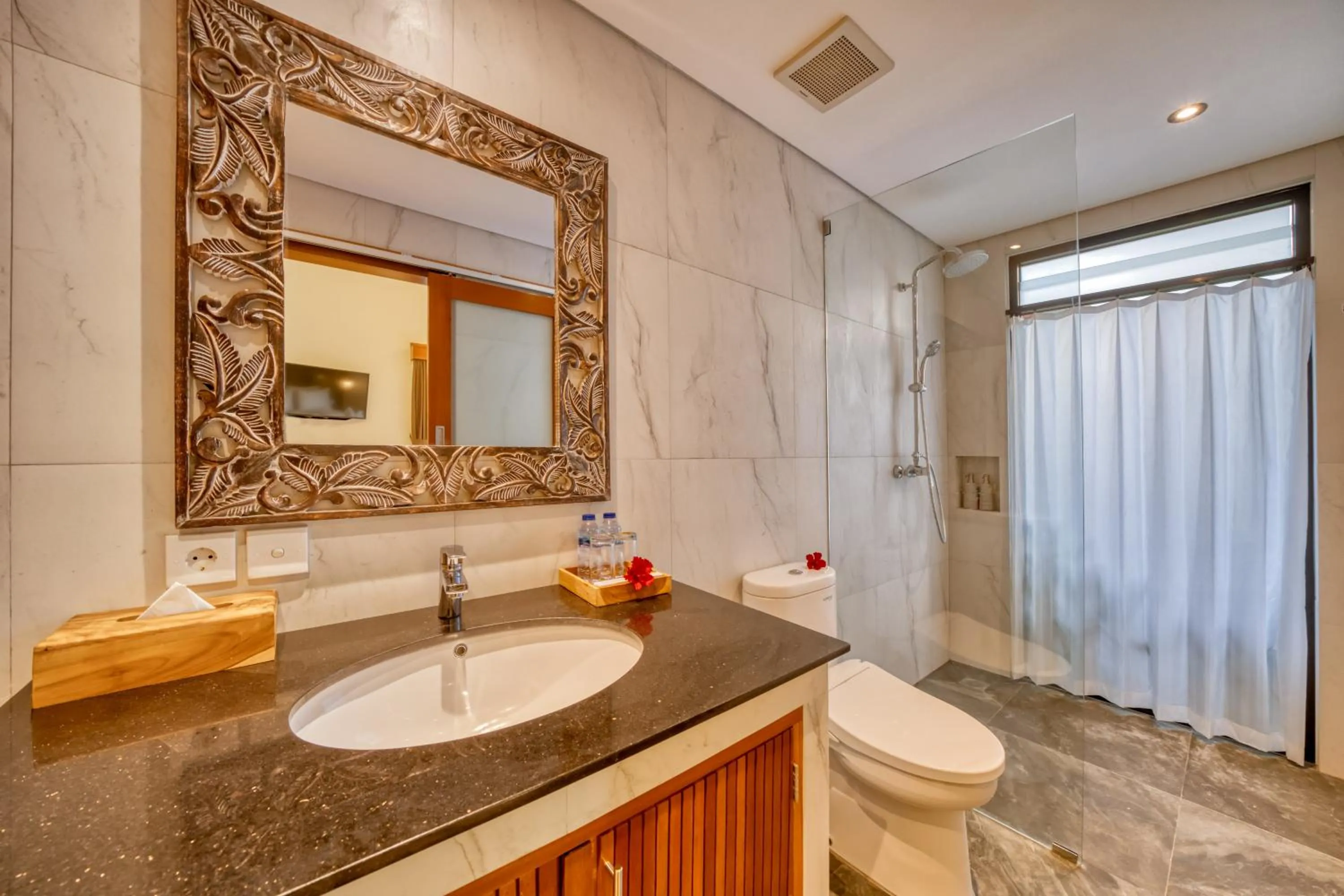 Bathroom in Villa Mirah Ubud