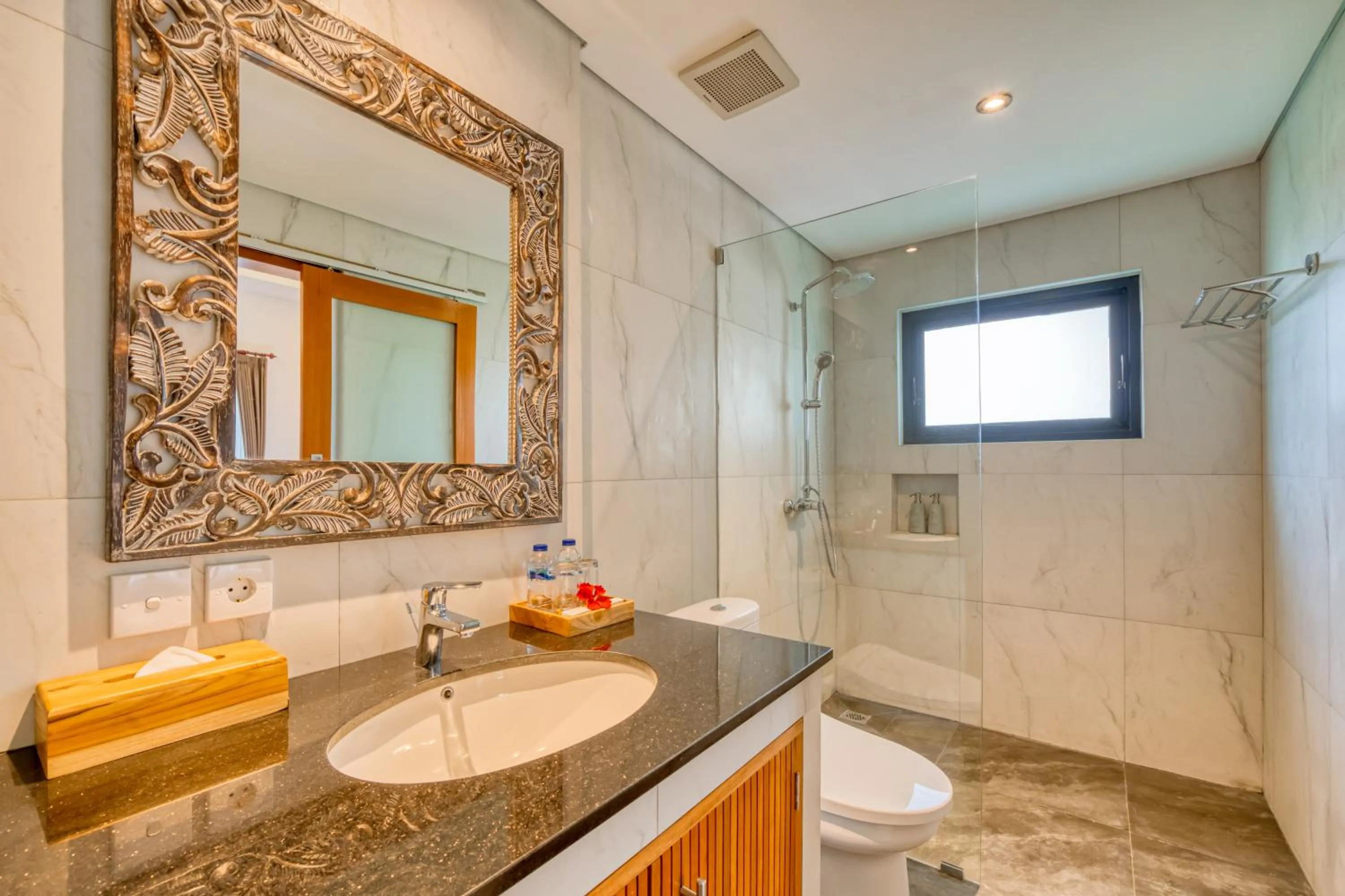 Bathroom in Villa Mirah Ubud