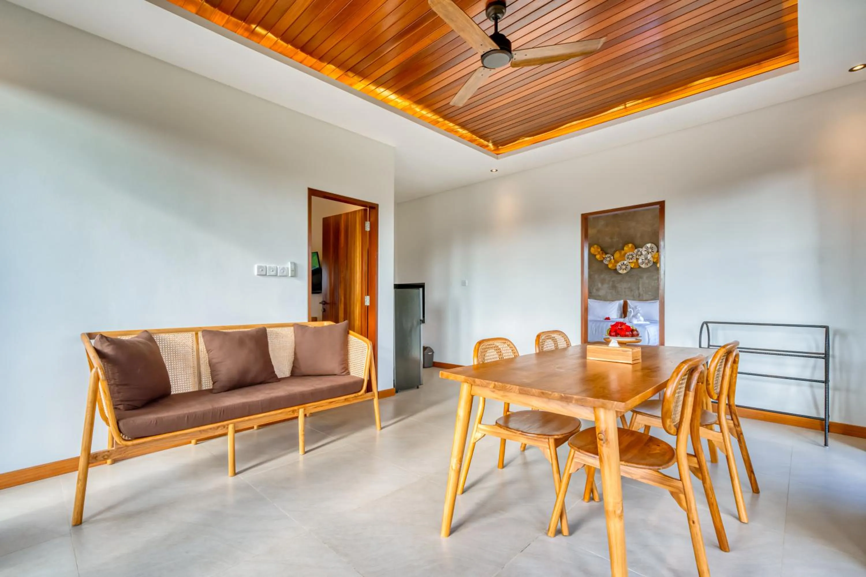 Living room in Villa Mirah Ubud