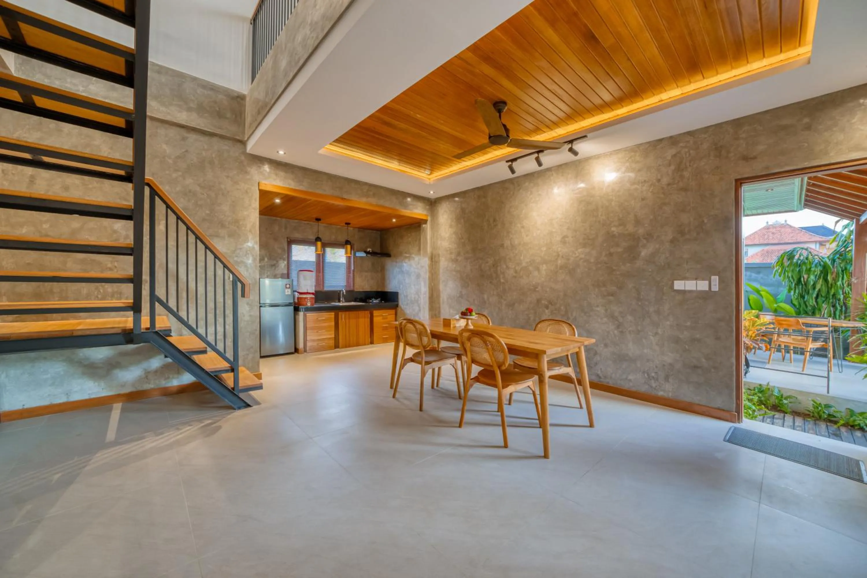 Kitchen or kitchenette in Villa Mirah Ubud