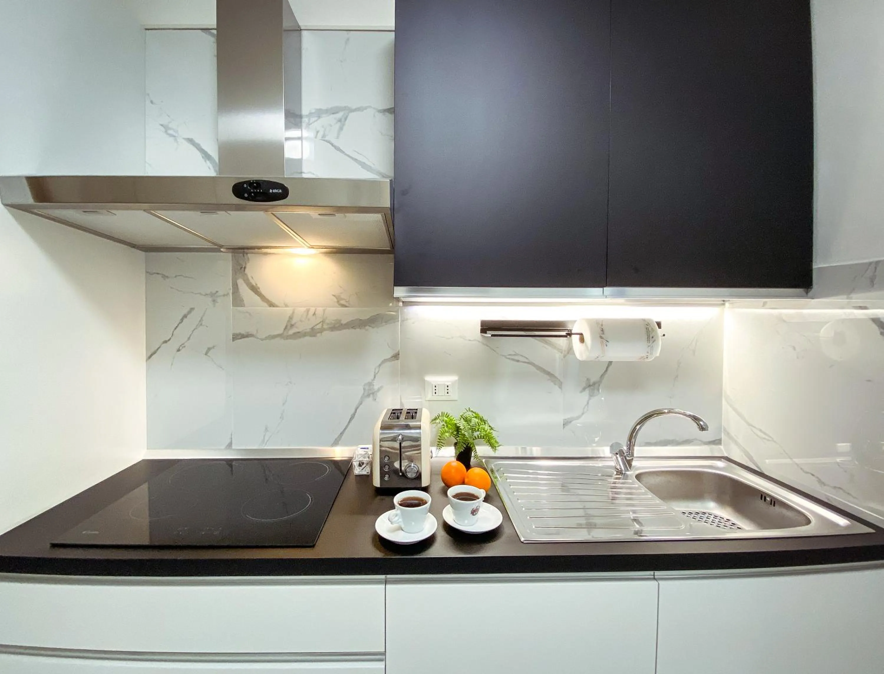 Kitchen or kitchenette in B&B Stella