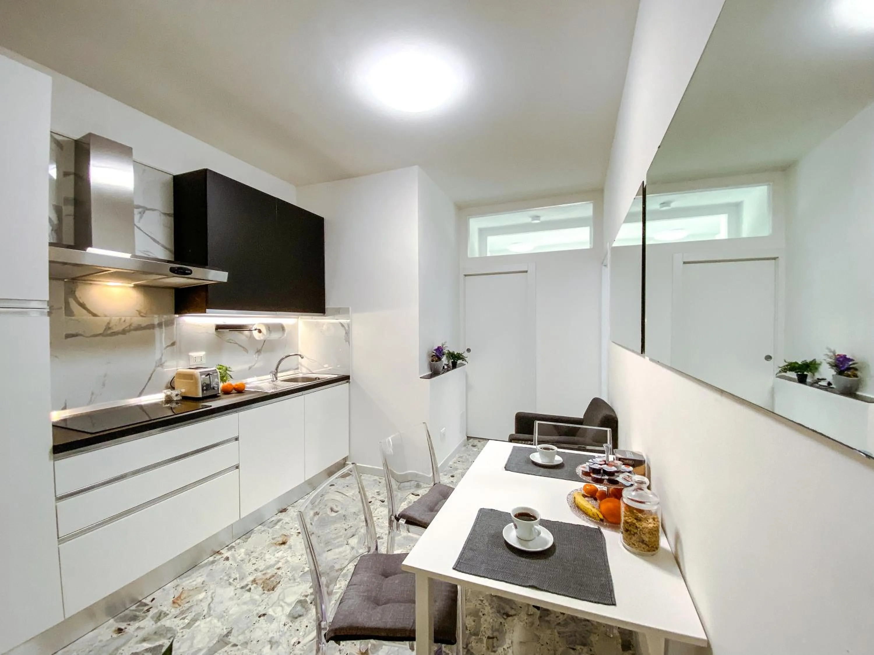 Kitchen or kitchenette in B&B Stella