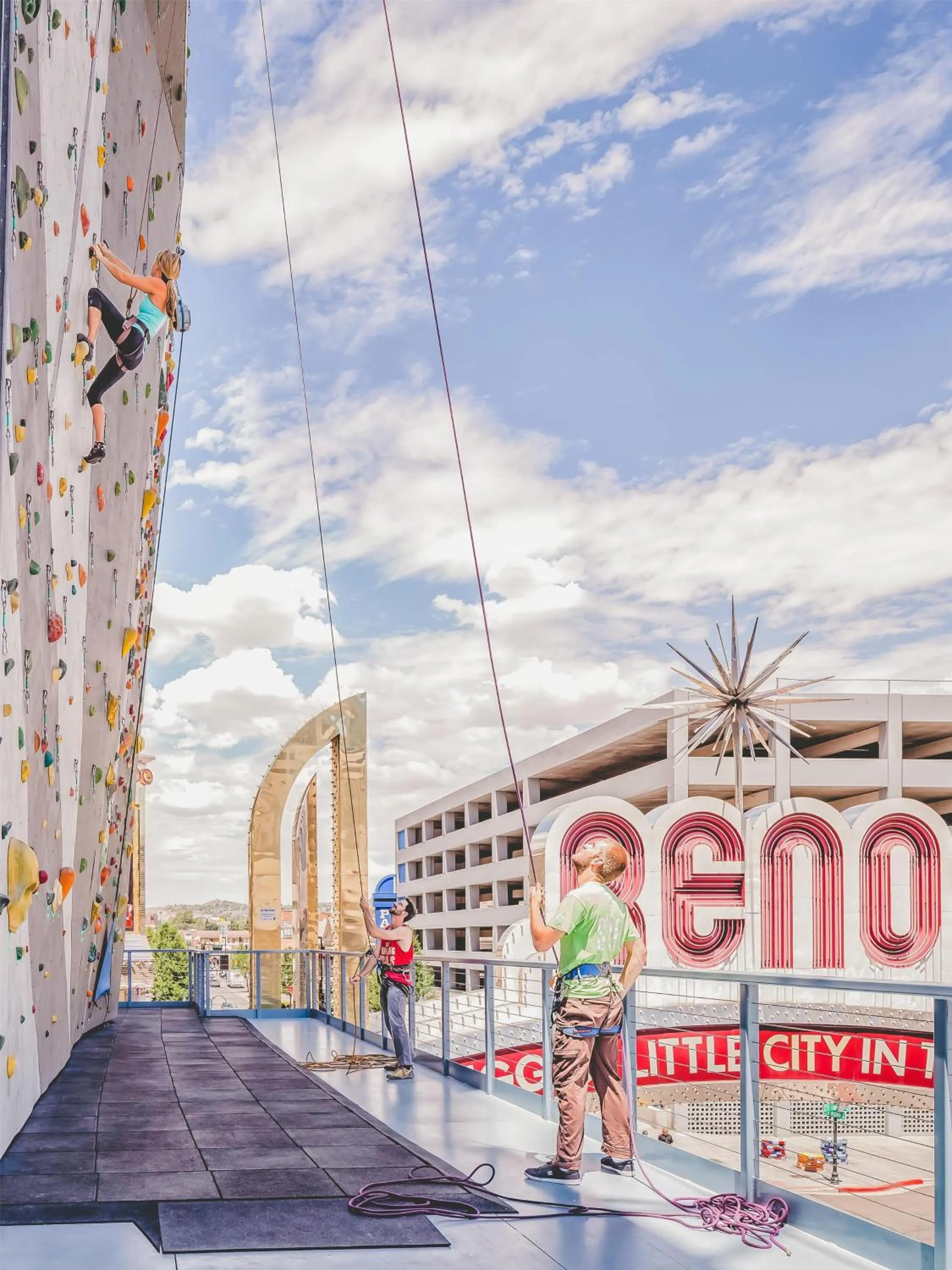 Fitness centre/facilities in Whitney Peak Hotel Reno, Tapestry Collection by Hilton