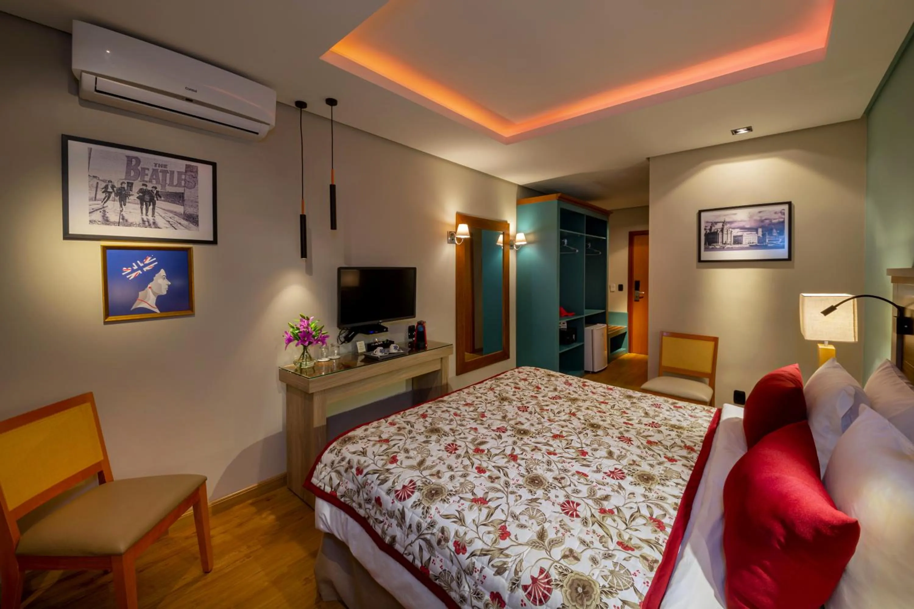 Bed in Hotel Boutique Britanico