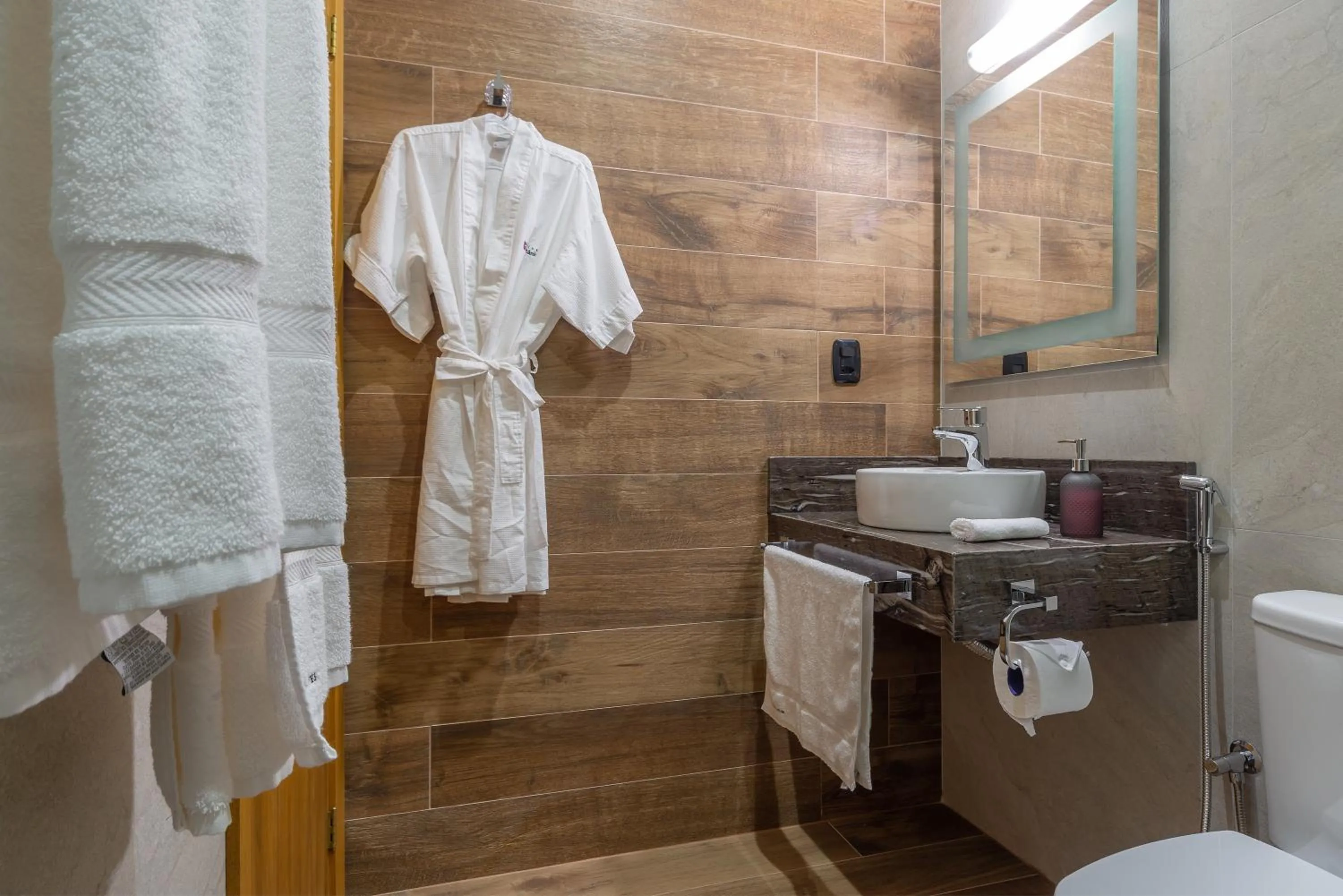 Bathroom in Hotel Boutique Britanico
