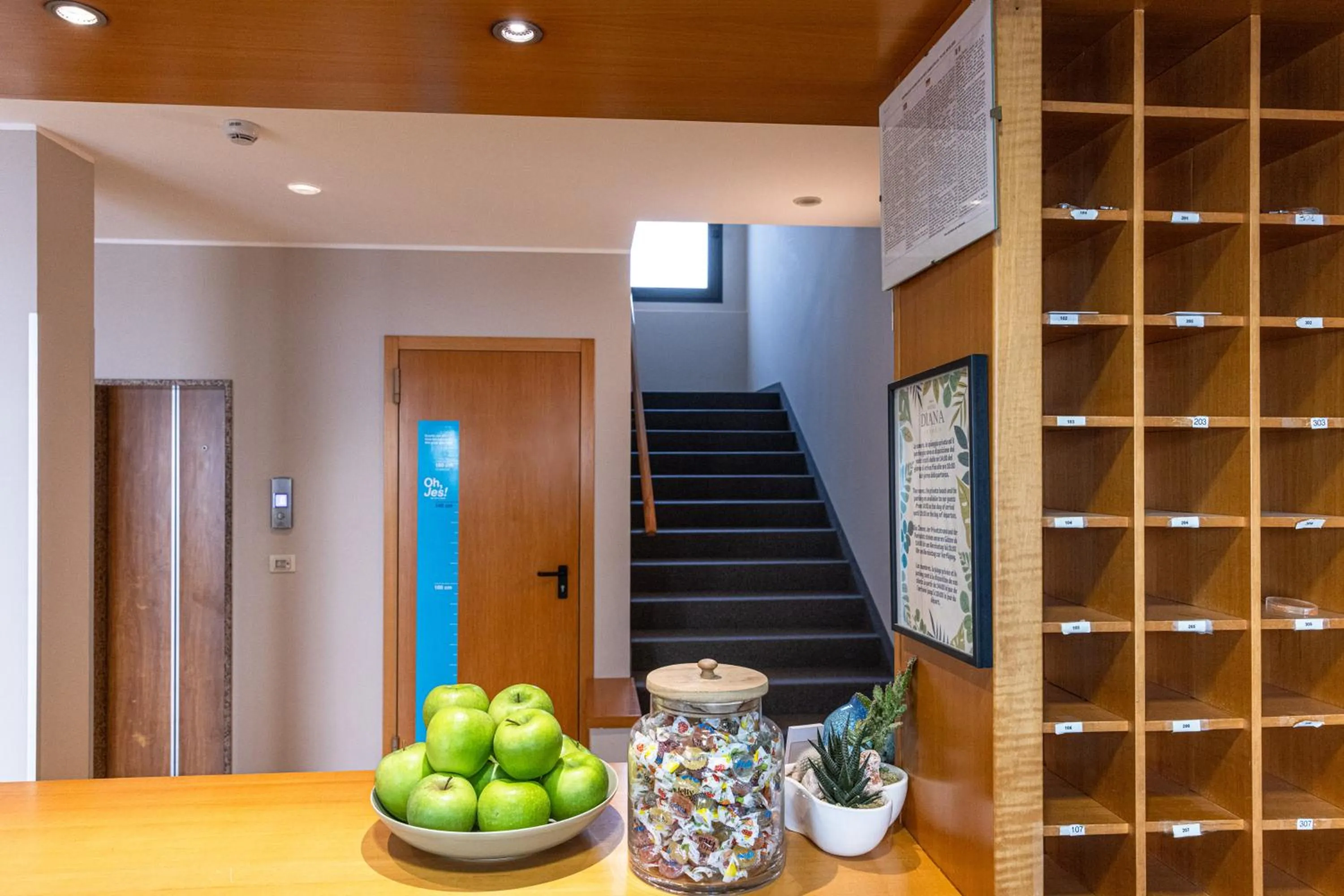 Lobby or reception in Hotel Diana