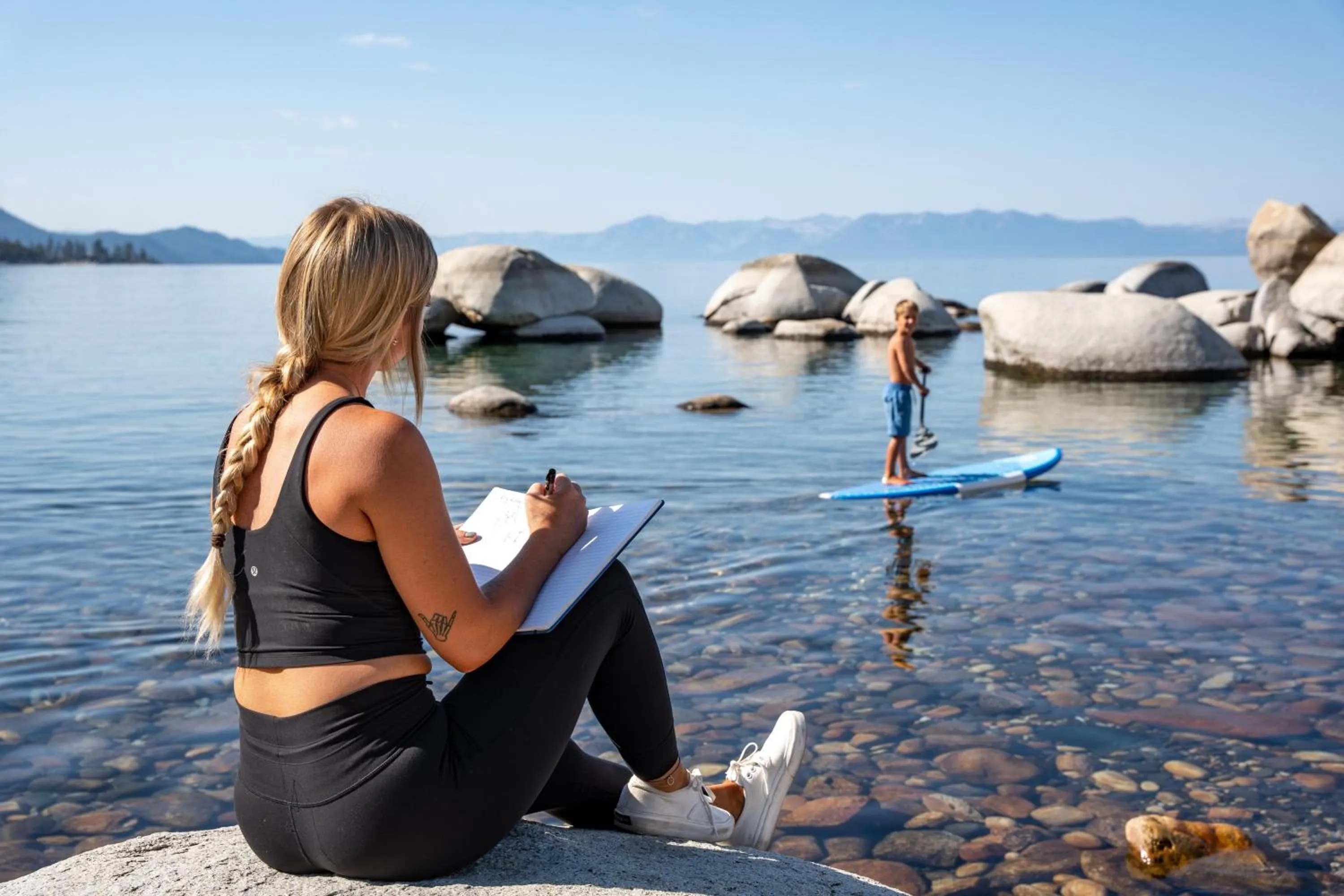 Beach in The Incline Lodge