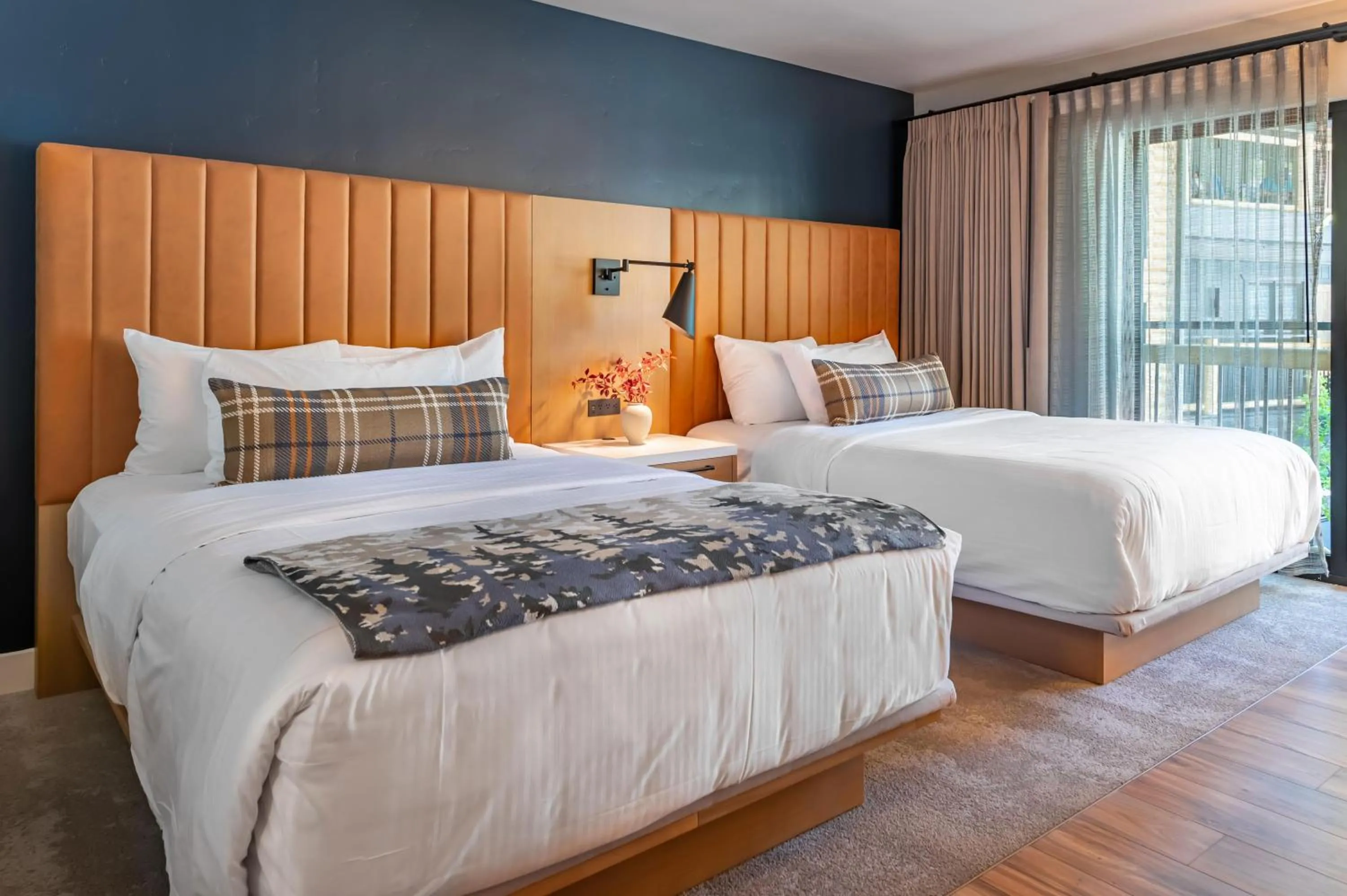 Bed in The Incline Lodge