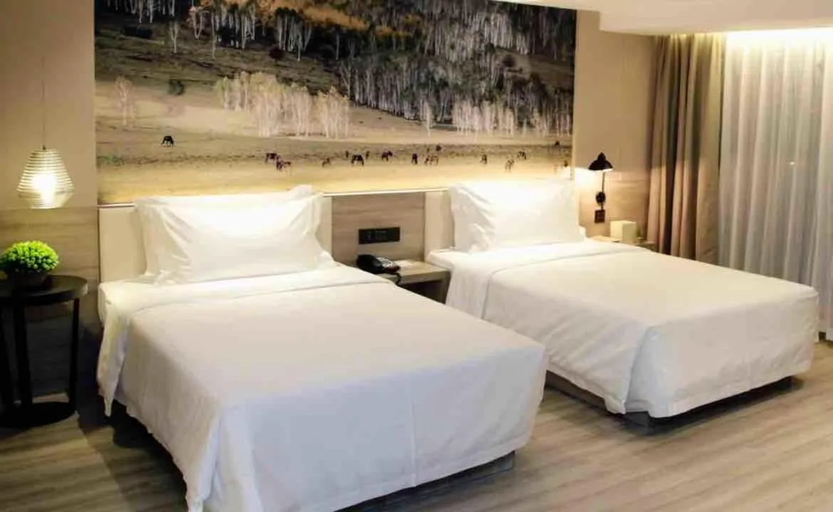 Bed in Atour Hotel Hohhot Drum Tower Manduhai