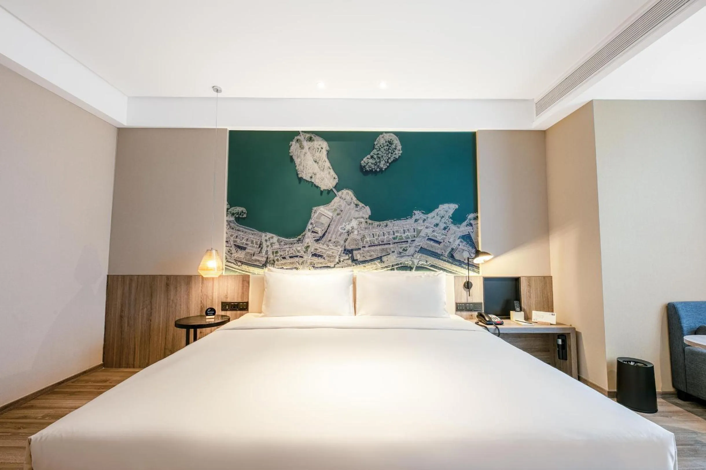 Bed in Atour Hotel Changsha International Covention Centre South Railway Station