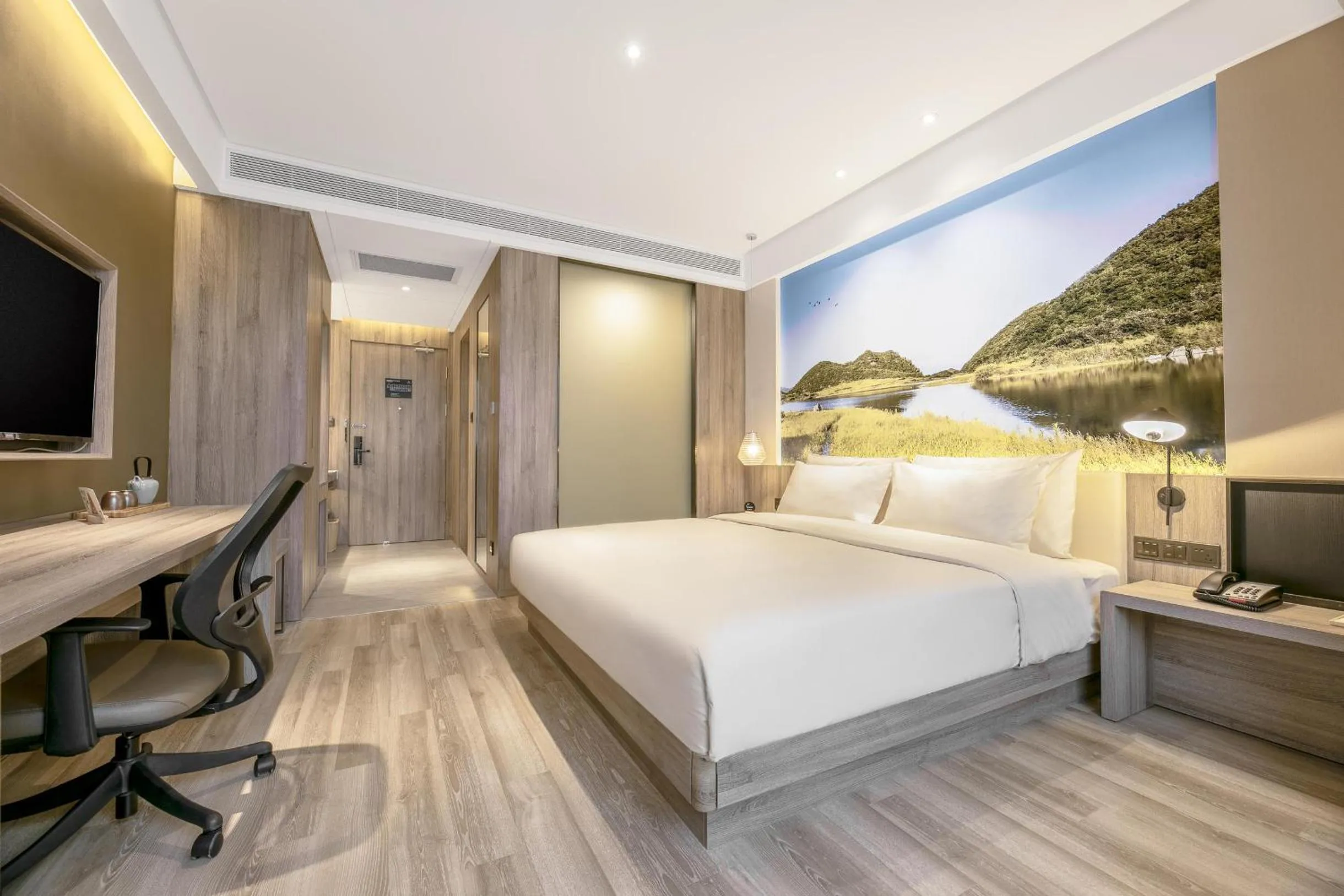 Bed in Atour Hotel Changsha International Covention Centre South Railway Station