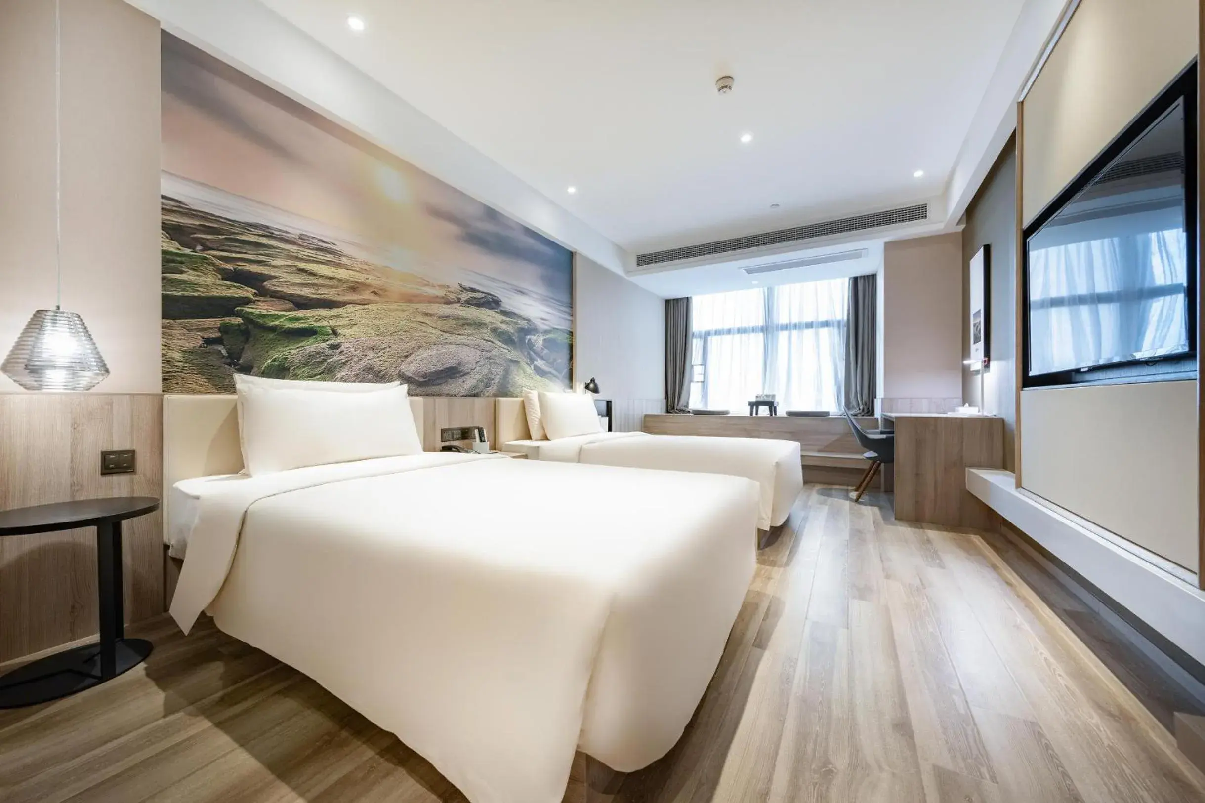 Bed in Atour Hotel Nanning North Lake Railway Station Bed in Atour Hotel Nanning North Lake Railway Station