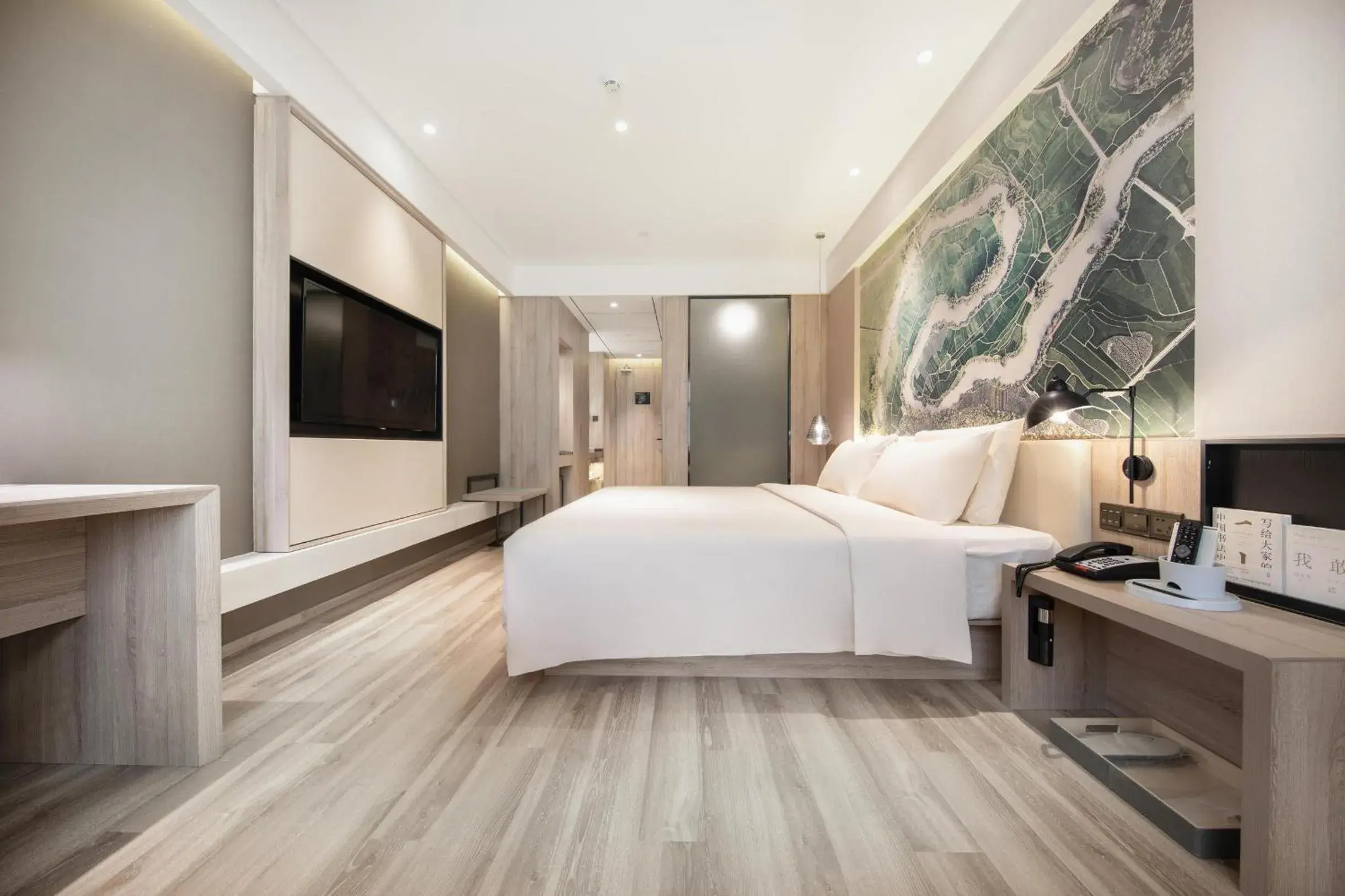 Bed in Atour Hotel Nanning North Lake Railway Station Bed in Atour Hotel Nanning North Lake Railway Station