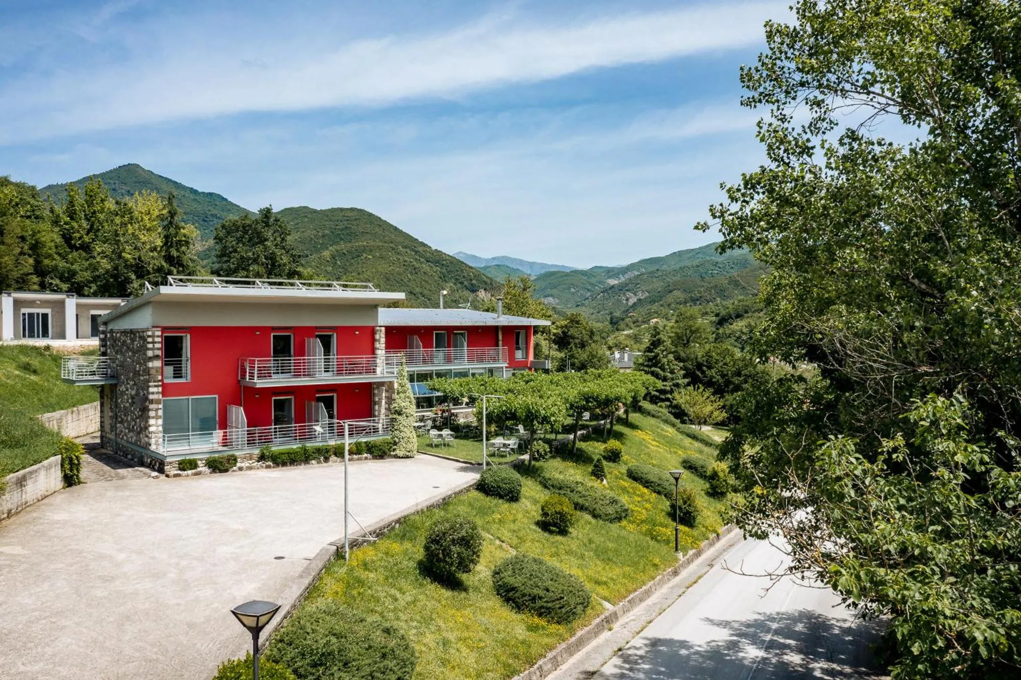 Property building in Gefiri Plakas Hotel, Tzoumerka