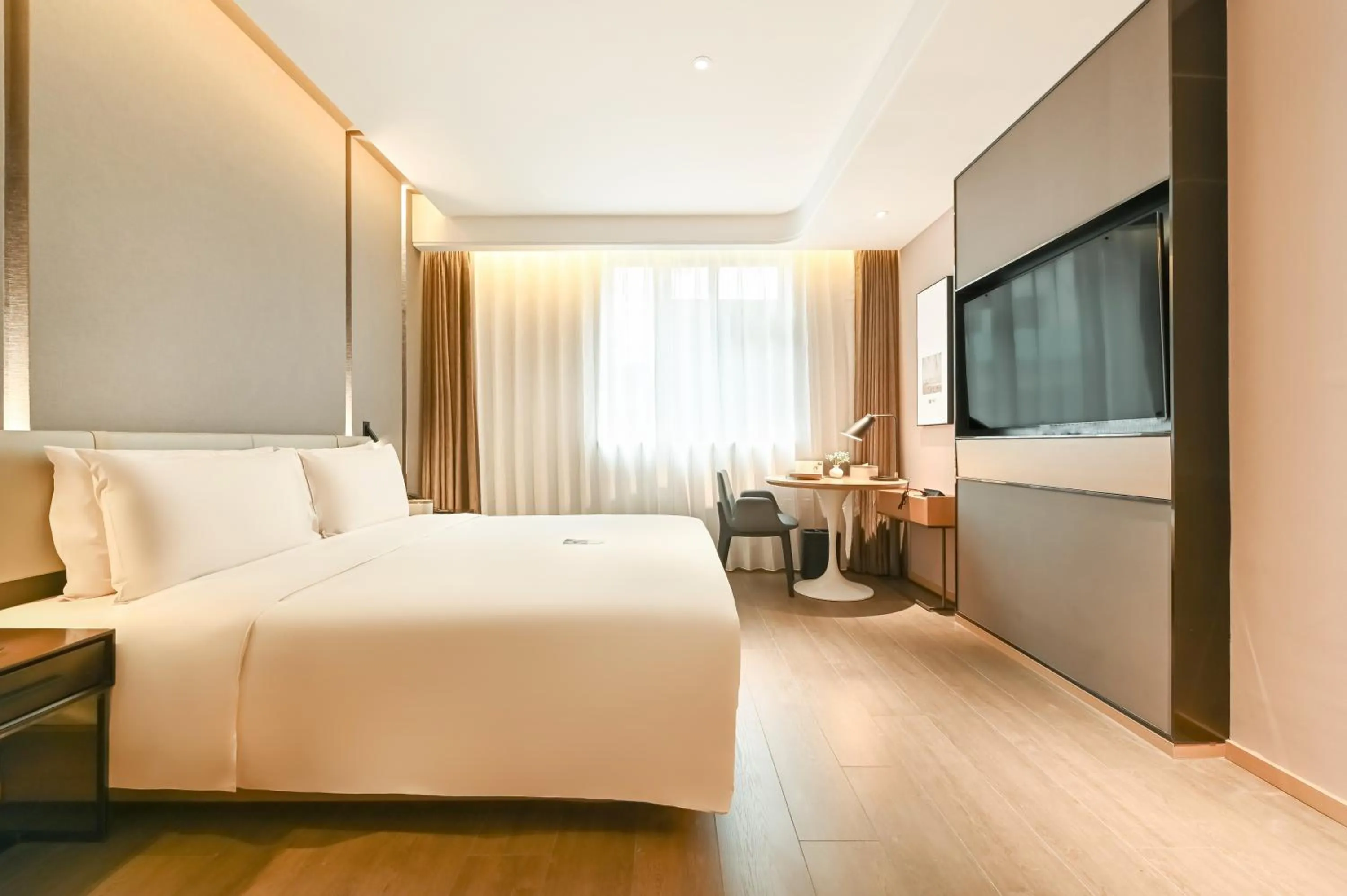 Bed in Atour Hotel Beijing Joy City Chaoyang Road