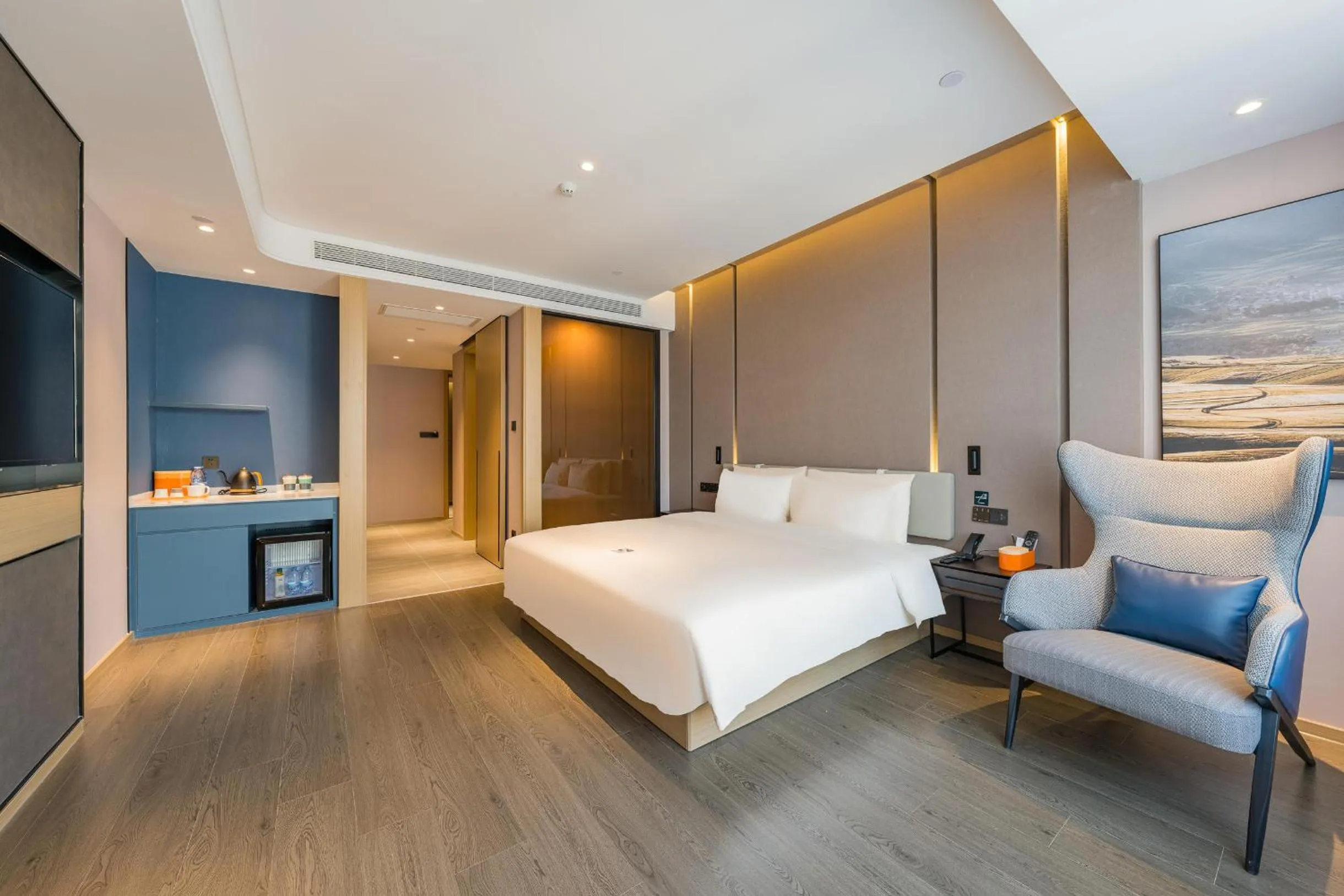 Bed in Atour Hotel Shijiazhuang South Construction Street