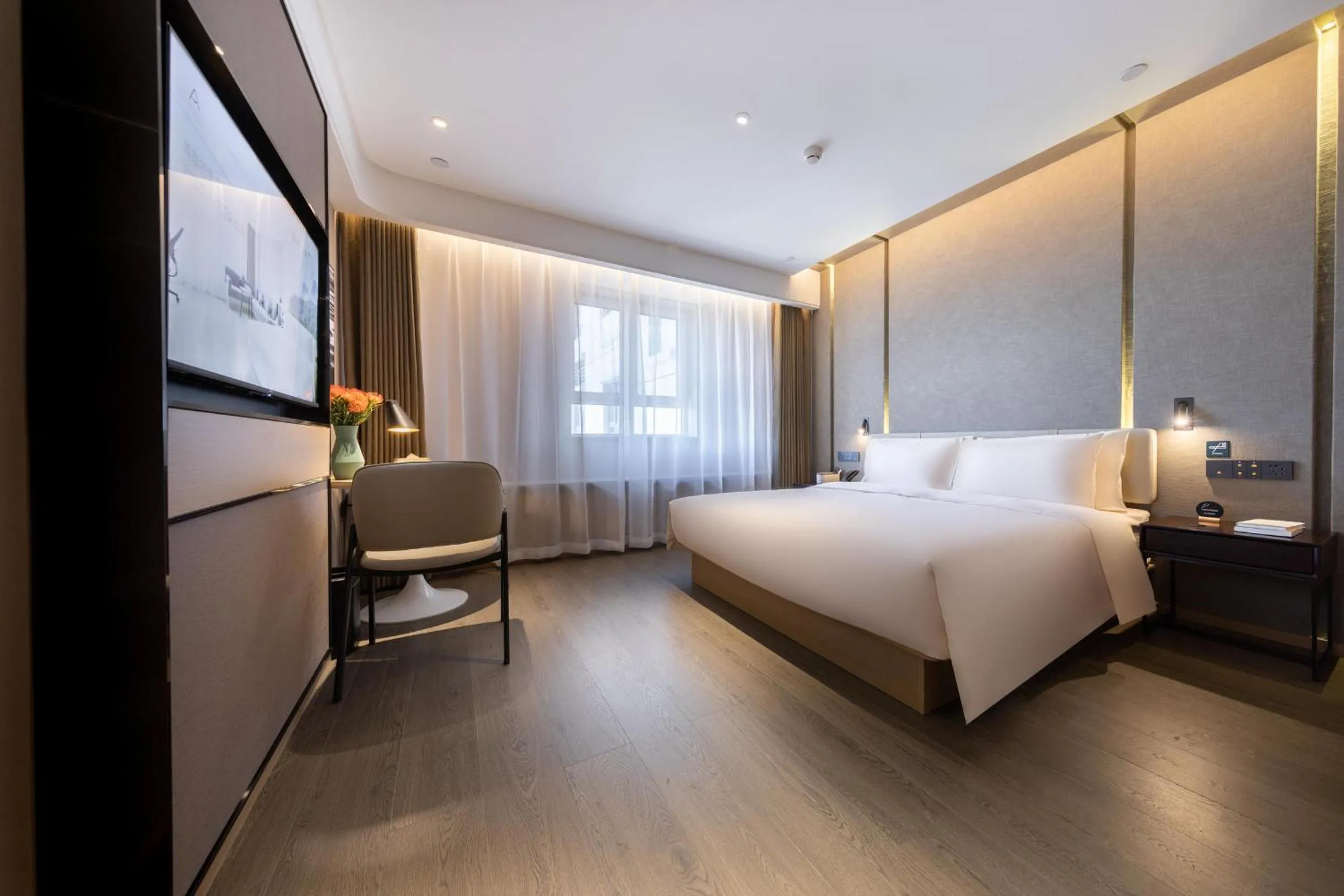 Bed in Atour Hotel Sanhe Yanjiao Development District