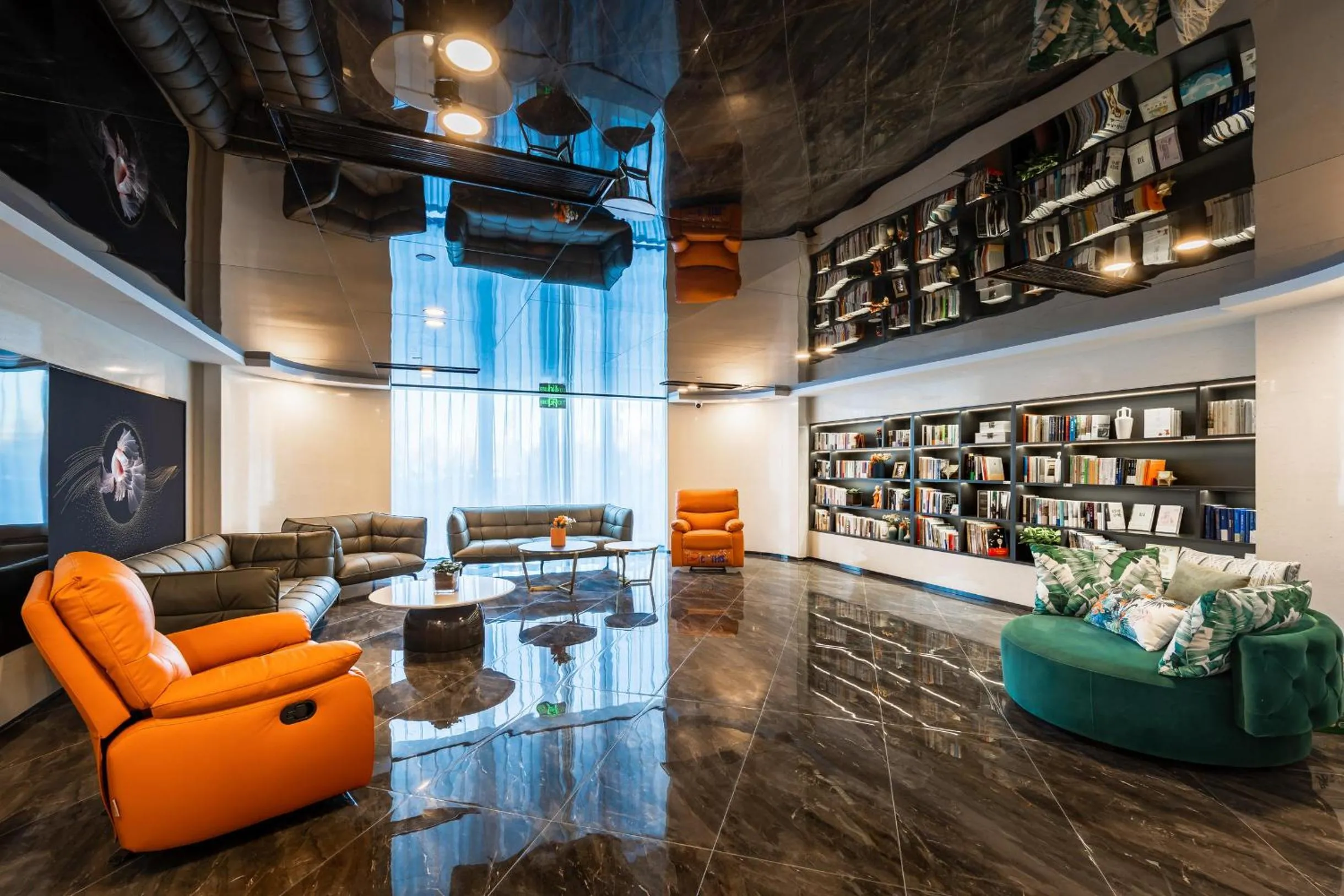 Library in Atour Hotel Chifeng Hongshan Sport Center