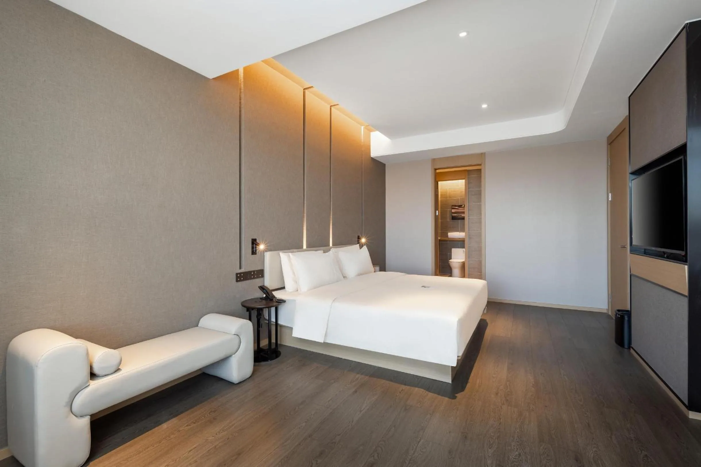 Bedroom, Bed in Atour Hotel Chifeng Hongshan Sport Center