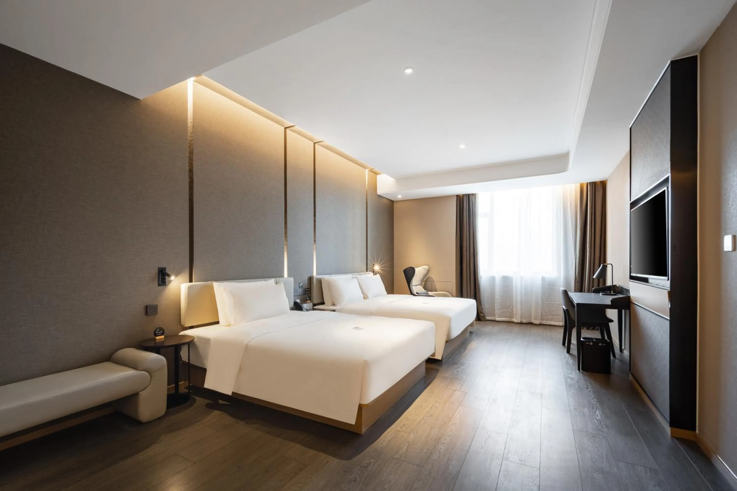 Bedroom, Bed in Atour Hotel Chifeng Hongshan Sport Center