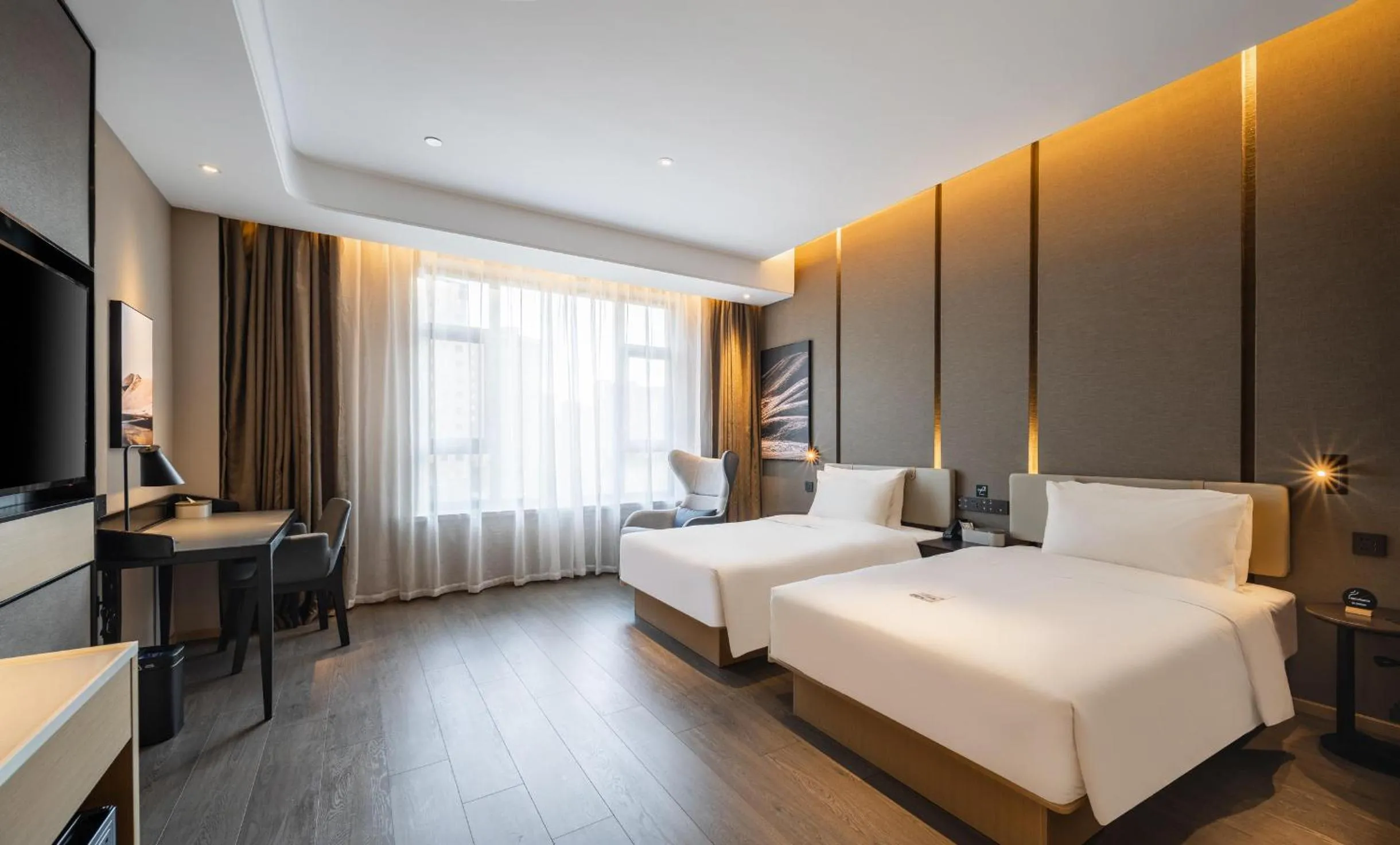 Photo of the whole room, Bed in Atour Hotel Chifeng Hongshan Sport Center