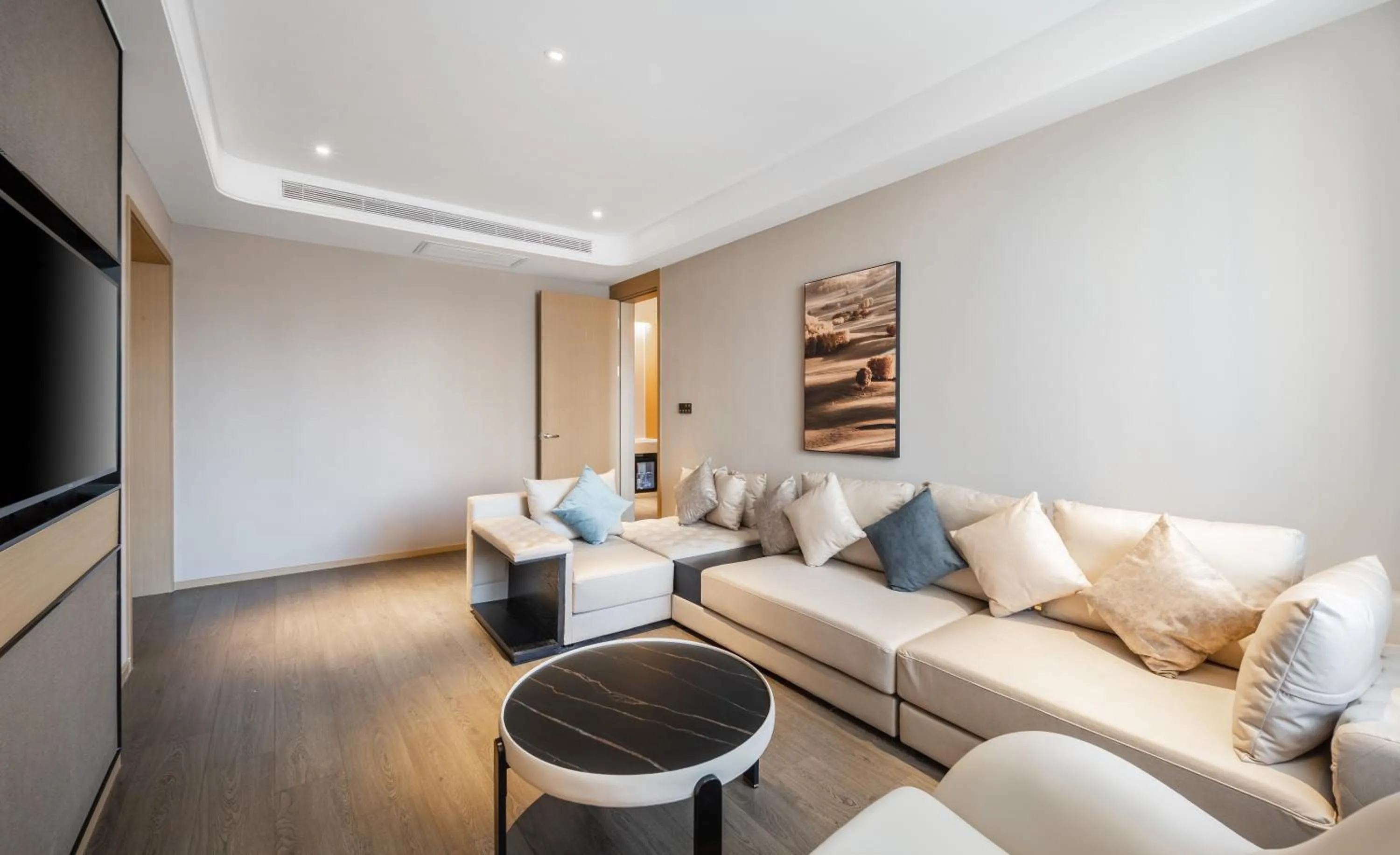 Living room in Atour Hotel Chifeng Hongshan Sport Center