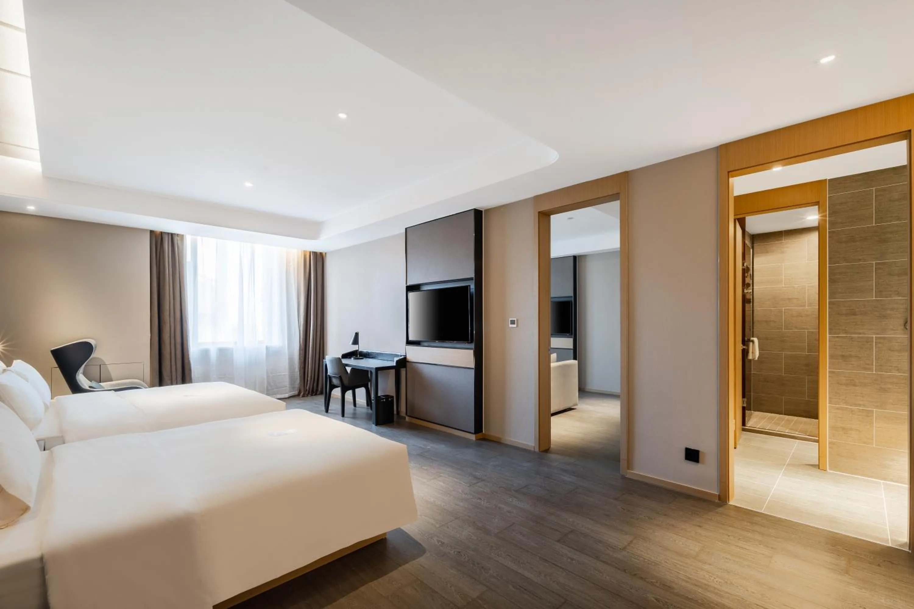 Photo of the whole room, Bed in Atour Hotel Chifeng Hongshan Sport Center