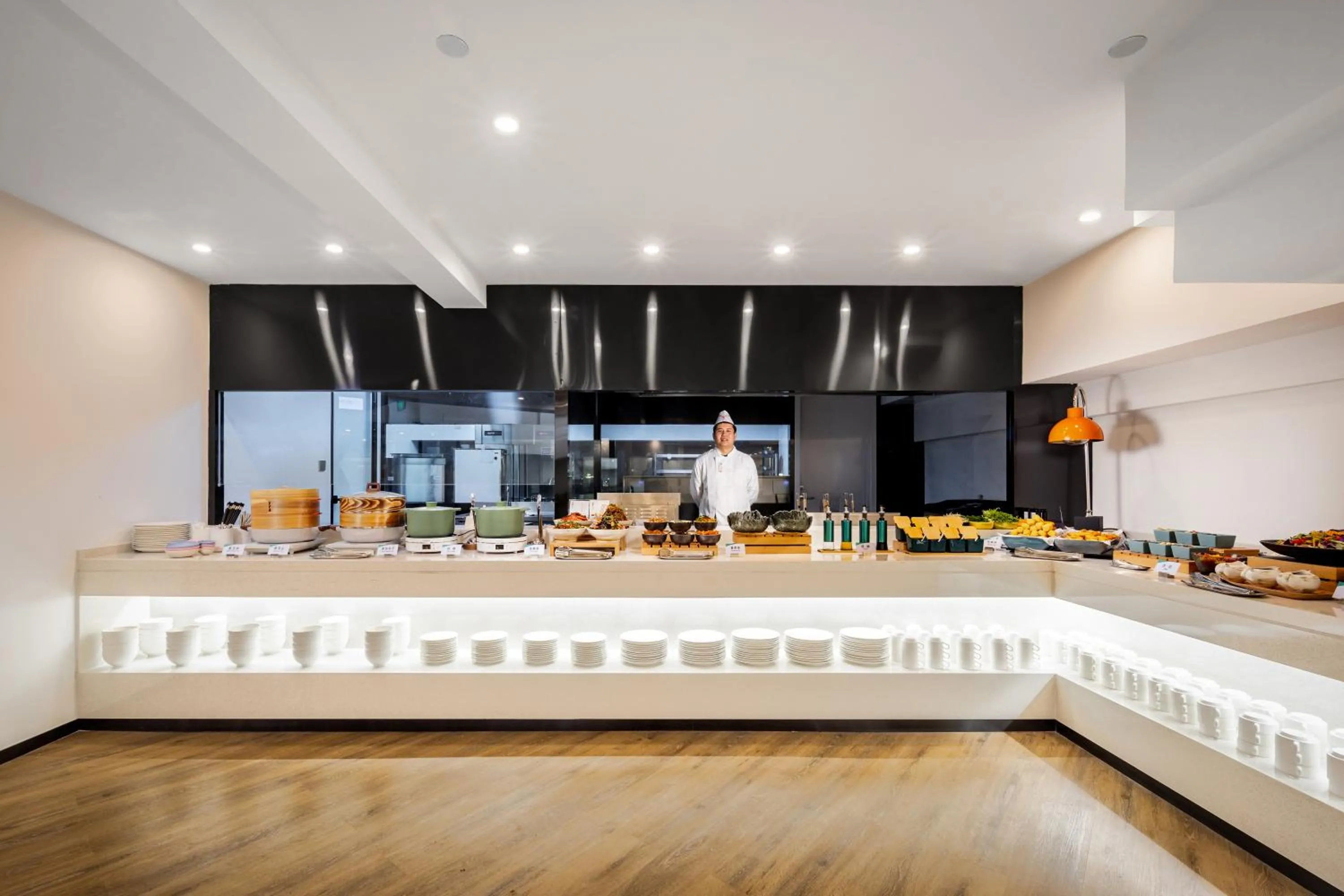Buffet breakfast in Atour Hotel Chifeng Hongshan Sport Center