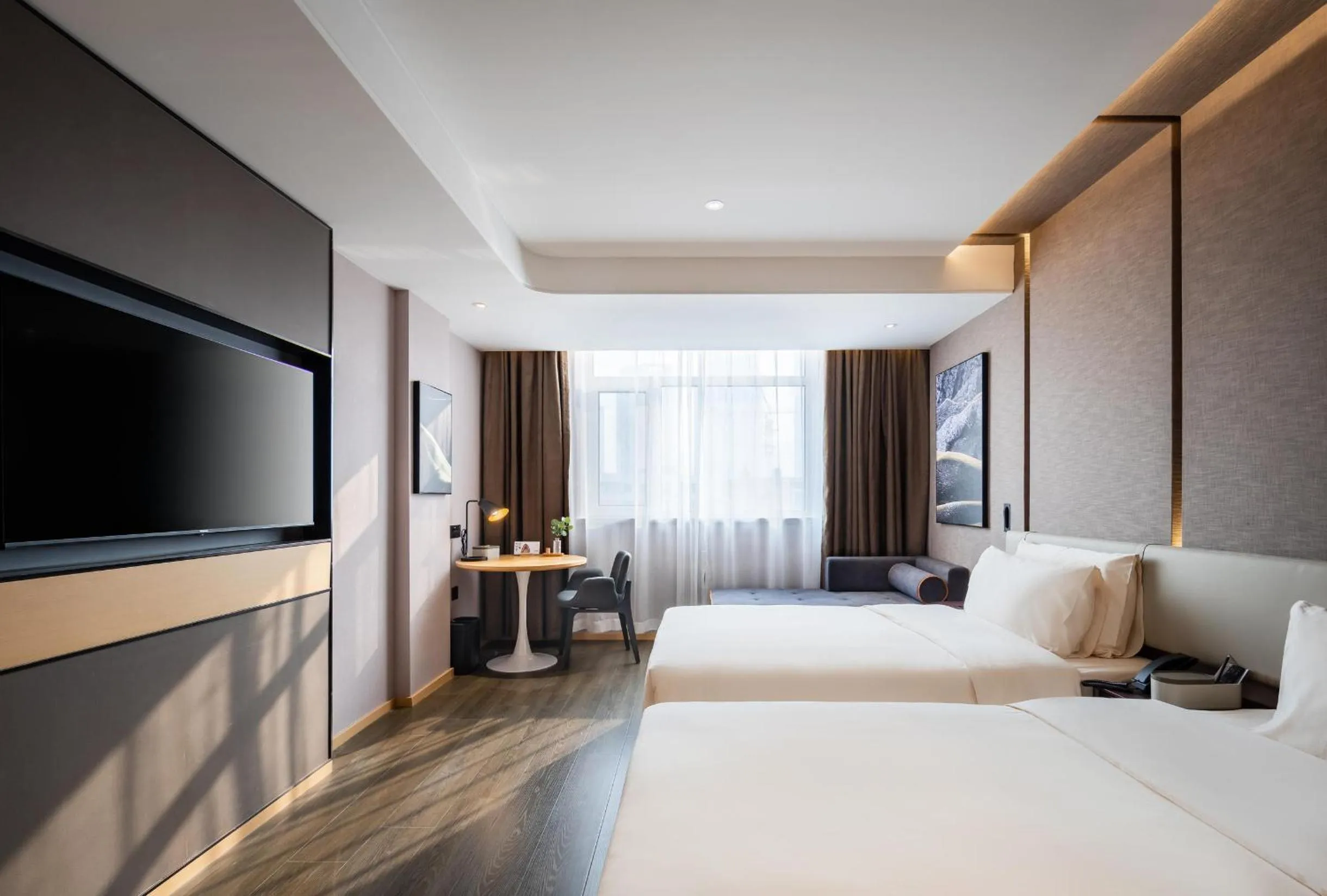 Bed in Atour Hotel Shenyang Youth Street Renao Road