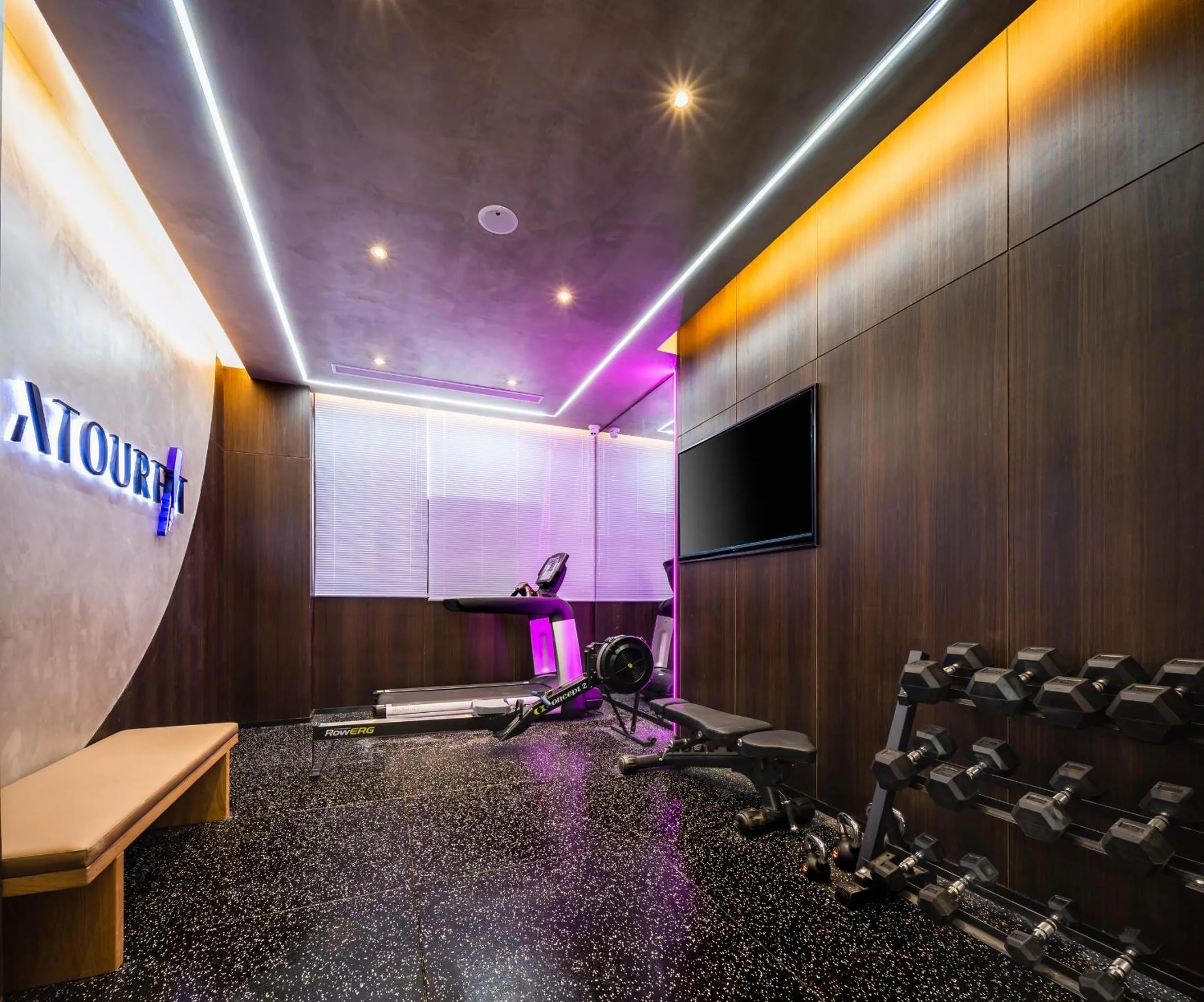 Fitness centre/facilities in Atour Hotel Shenyang Youth Street Renao Road