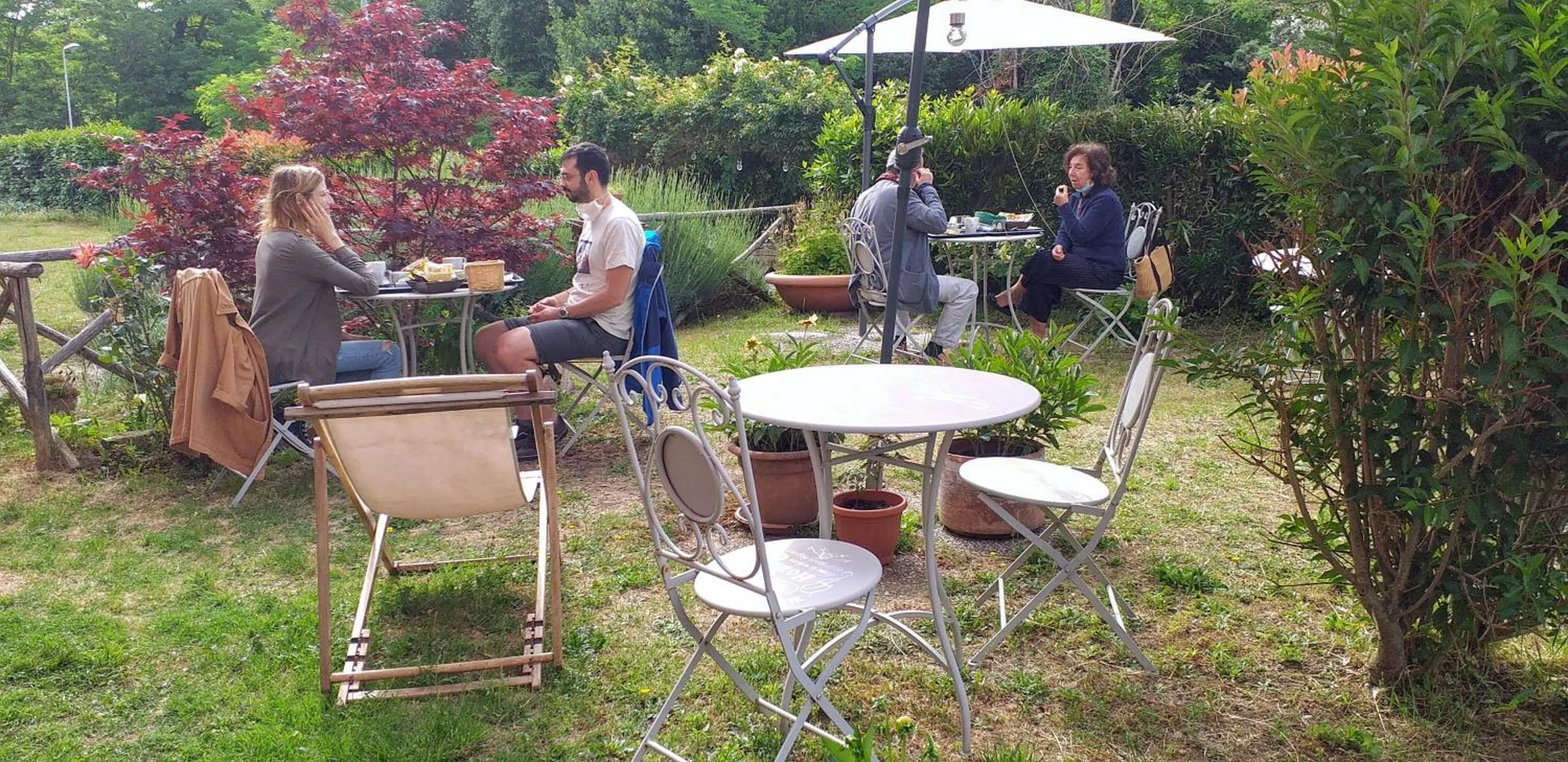 Garden in La Casa dei Carrai