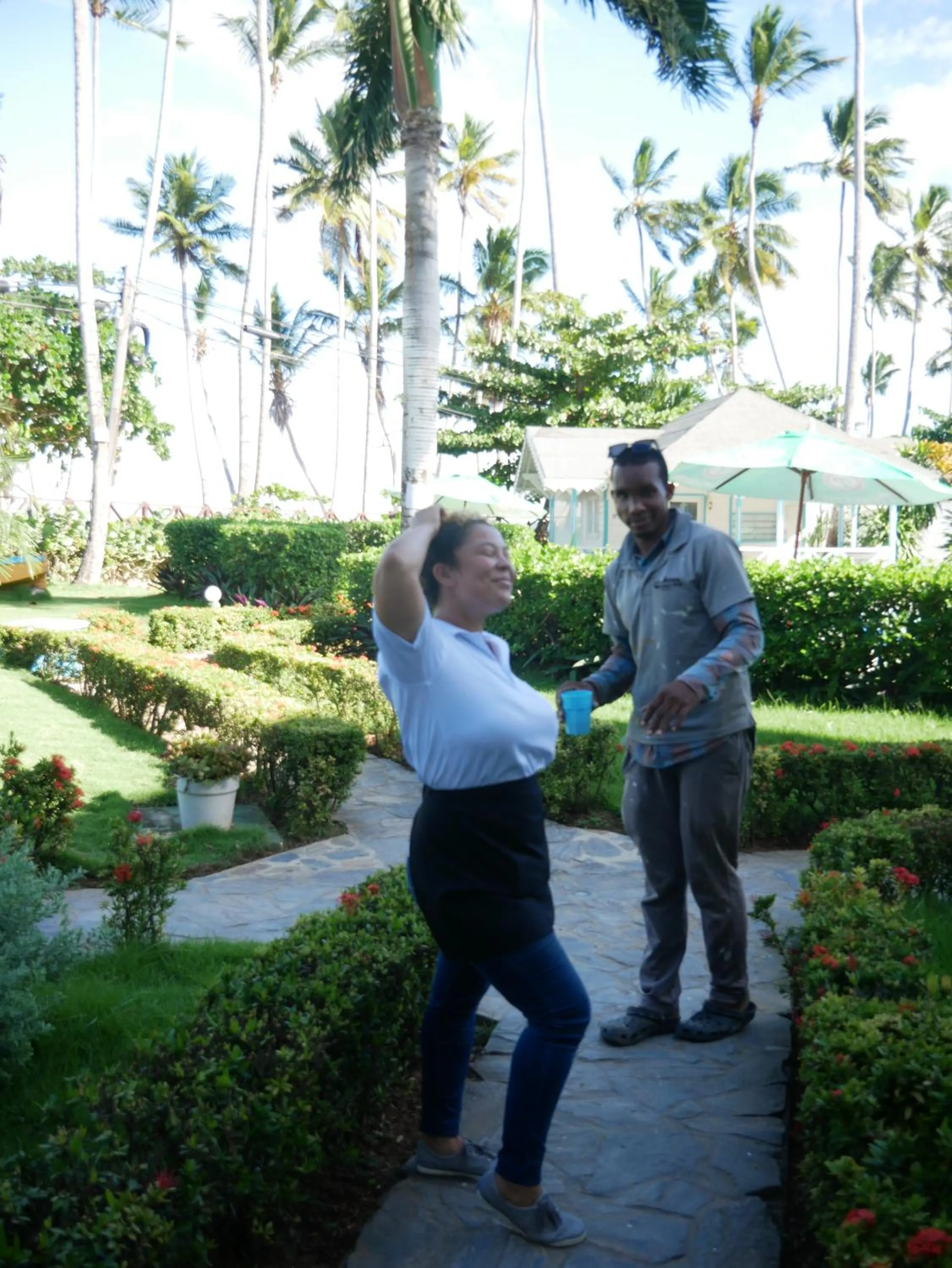 Garden in Costarena Beach Hotel
