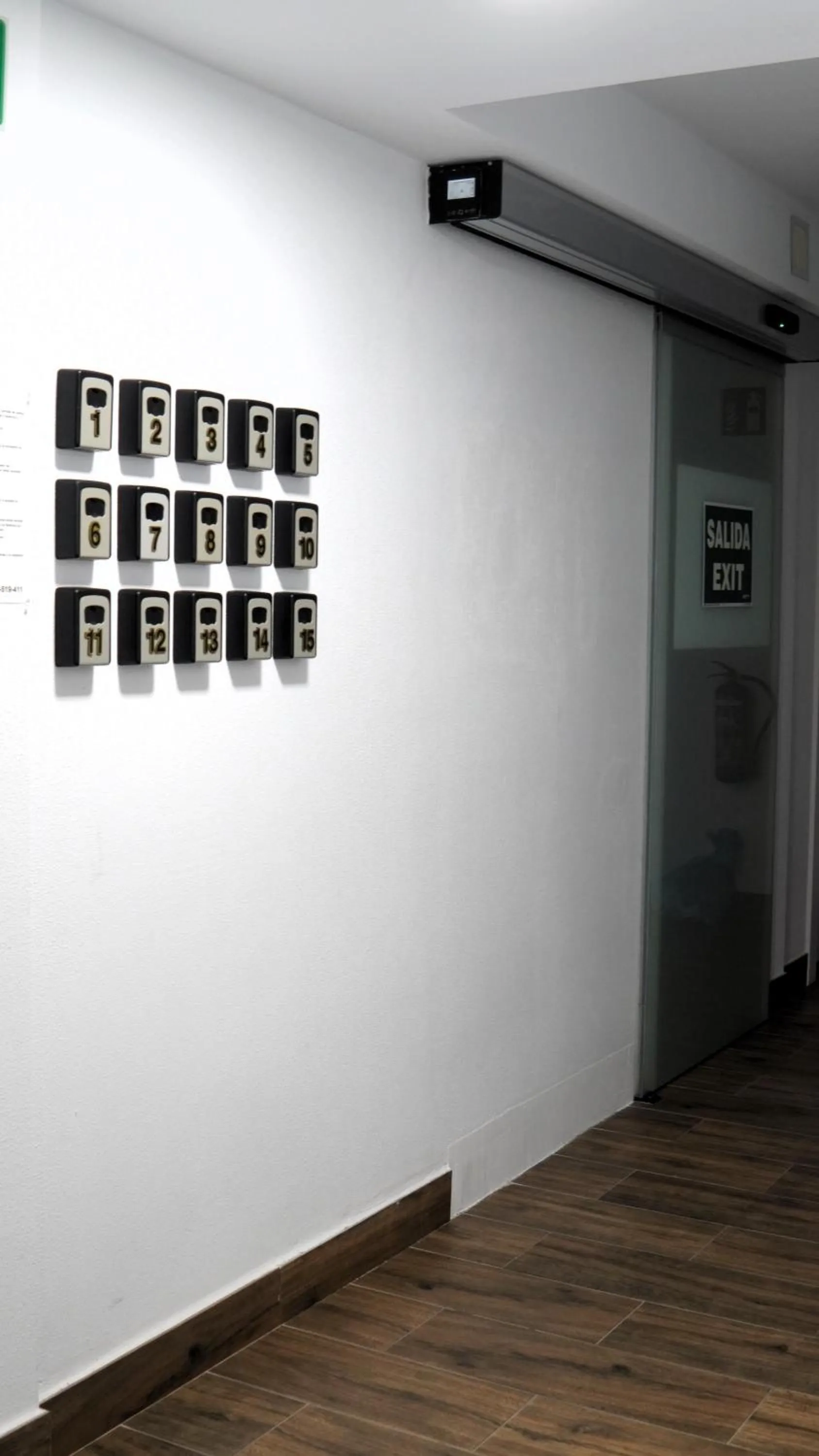 Lobby or reception in El Patio Hostal