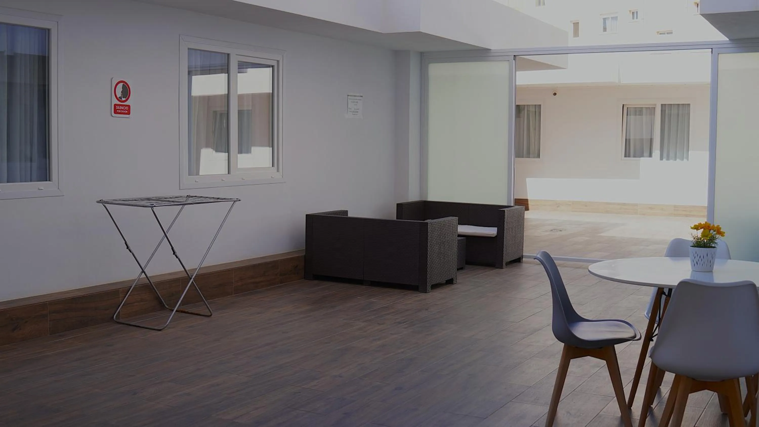 Patio in El Patio Hostal