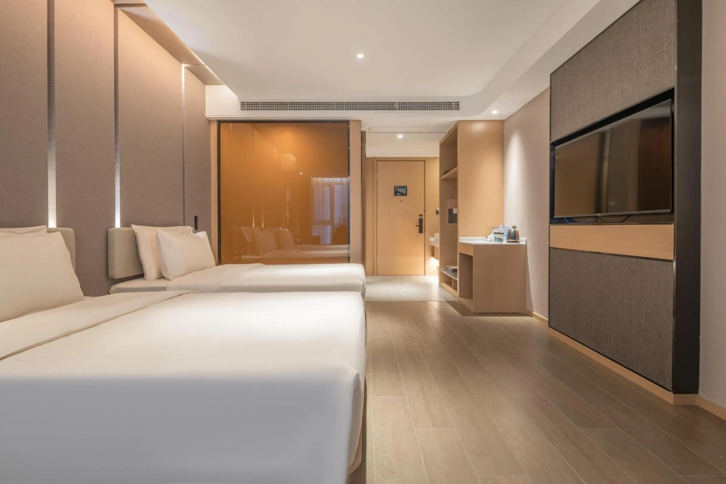 Bed in Atour Hotel Nanjing Jiangbei New District University of Technology