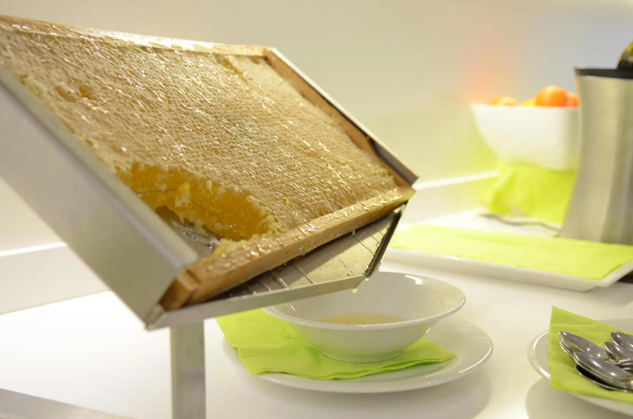 Buffet breakfast in Oxygen Lifestyle Hotel