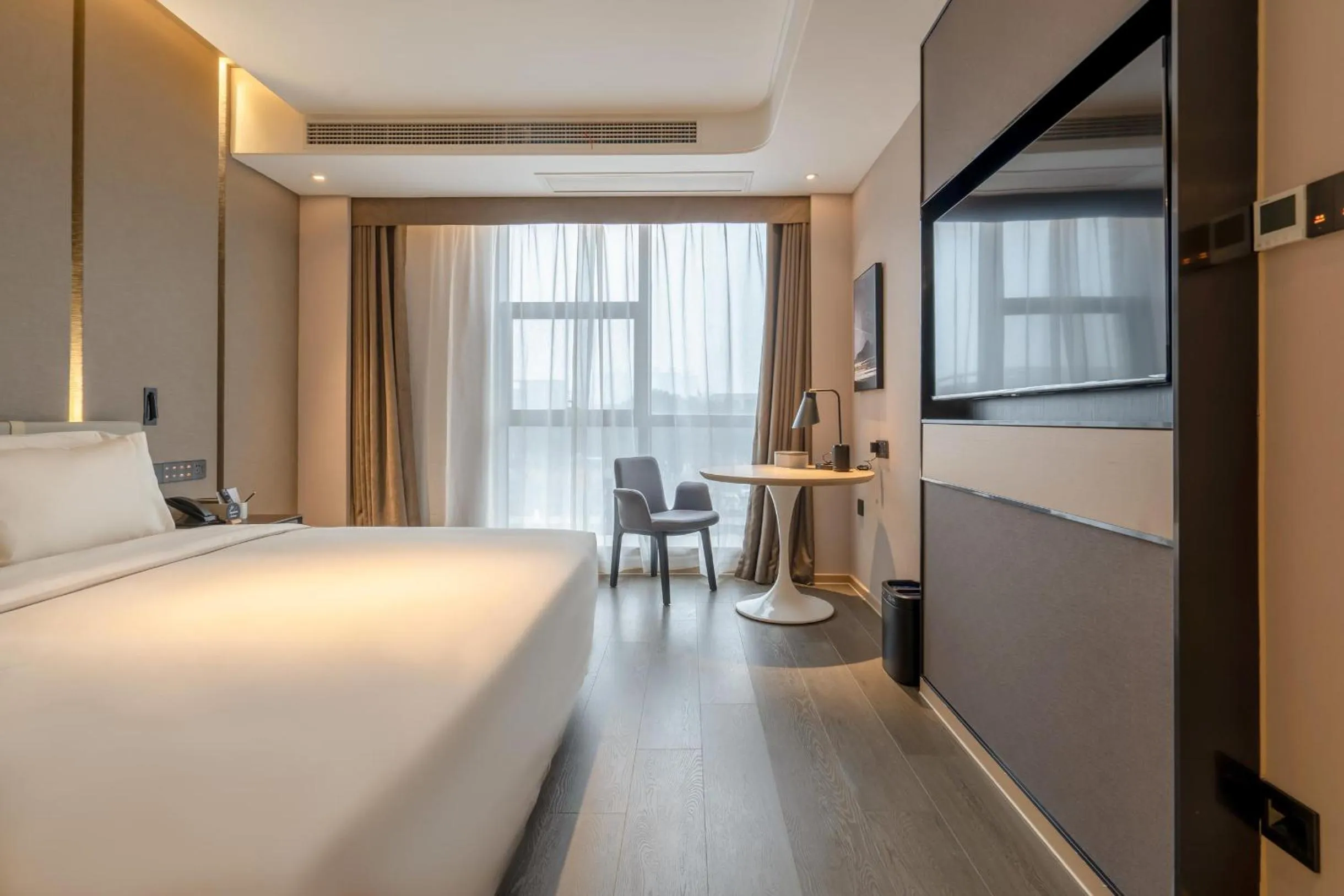 Bed in Atour Hotel Yixing Middle Yangquan Road