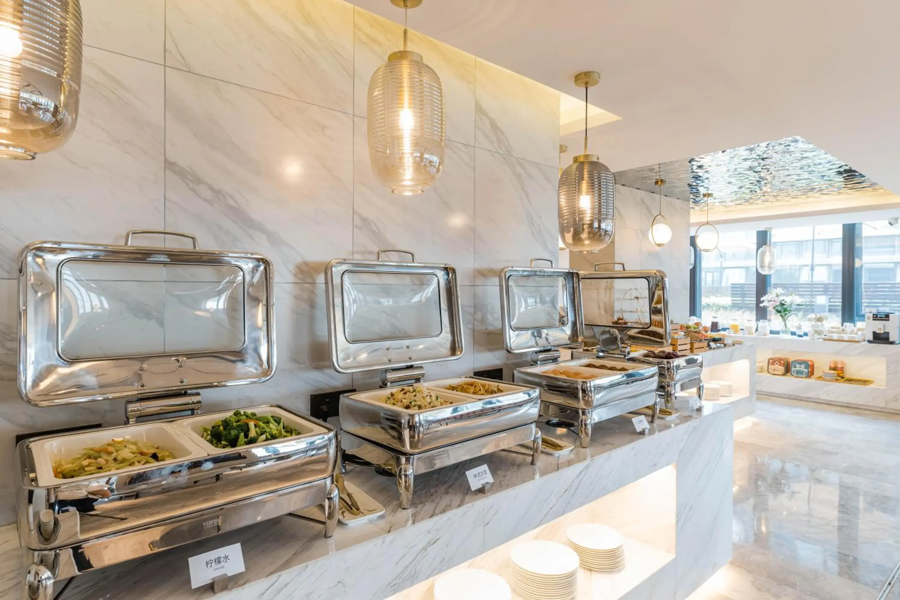 Breakfast in Atour Hotel Suzhou North High-Speed Railway Station Breakfast in Atour Hotel Suzhou North High-Speed Railway Station