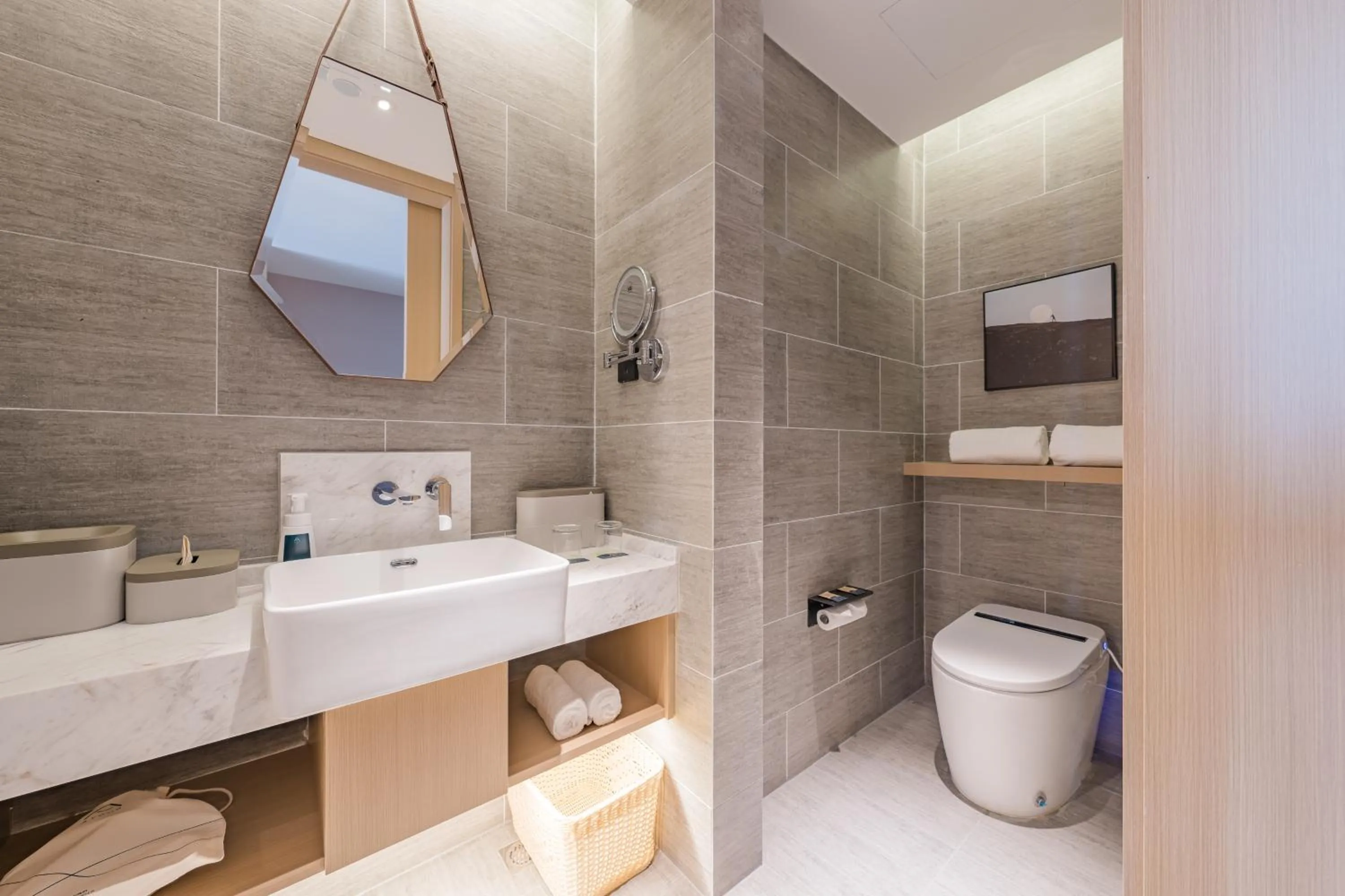 Toilet in Atour Hotel Suzhou Wujiang Suzhou Bay