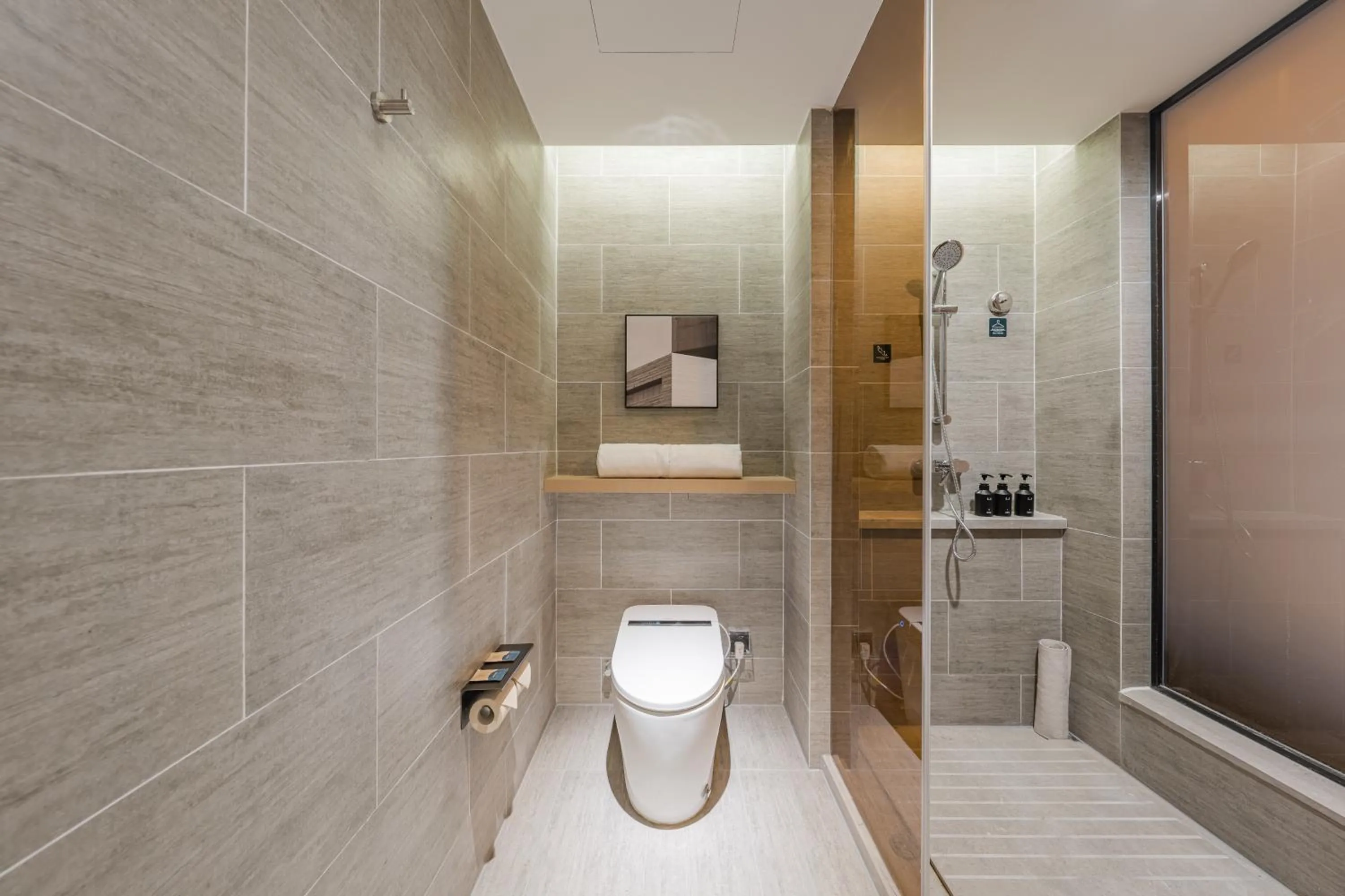 Toilet in Atour Hotel Suzhou Wujiang Suzhou Bay