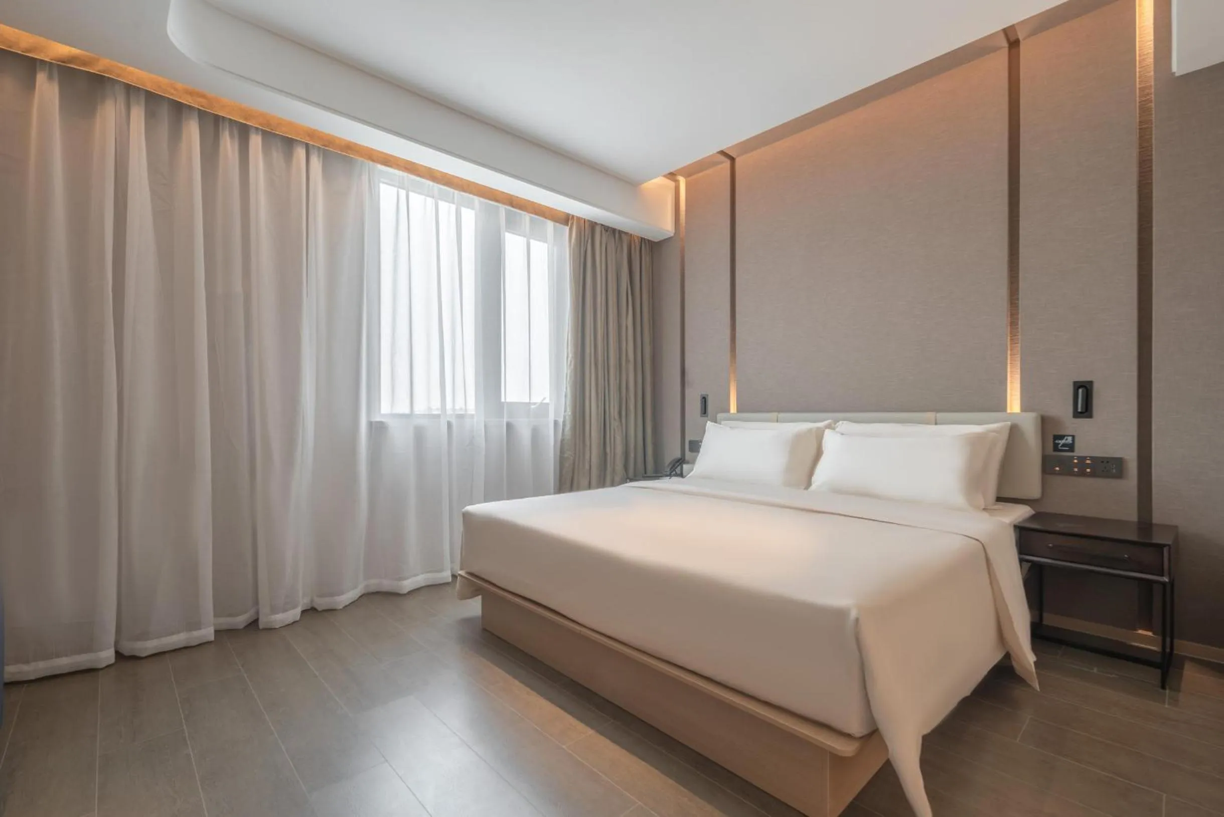 Bed in Atour Hotel Yizheng Wannian Avenue