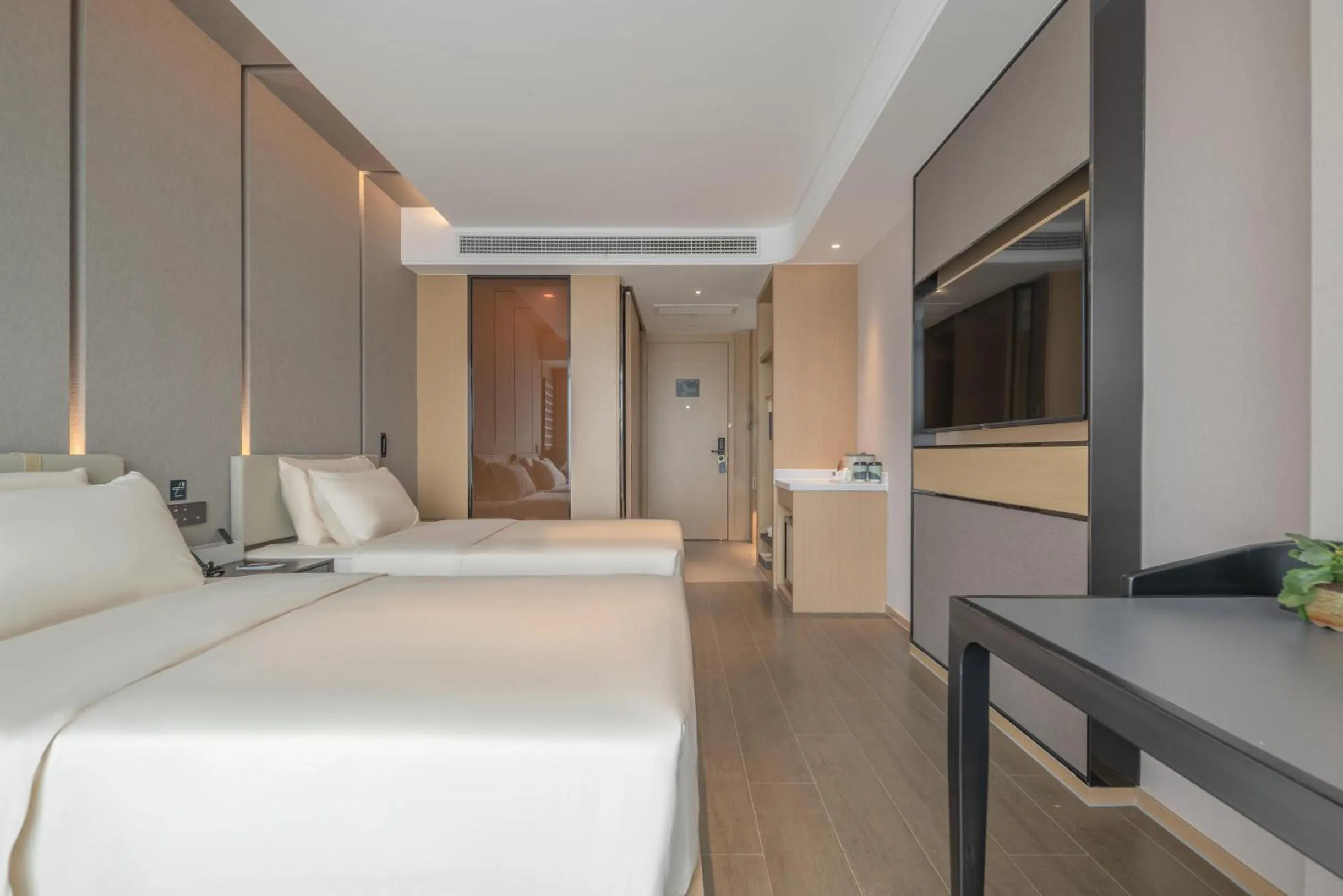 Bed in Atour Hotel Taizhou Maoye World