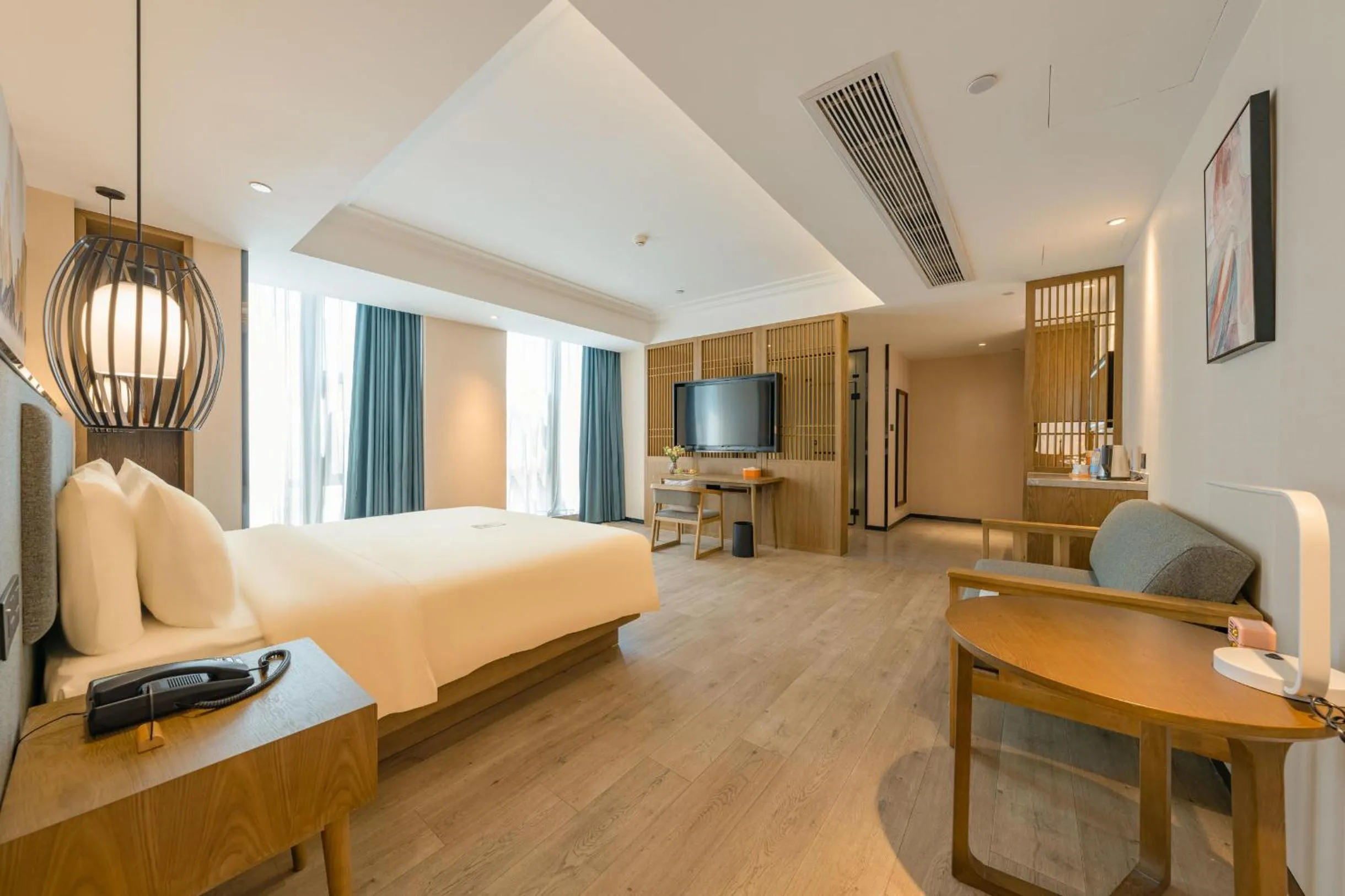 Bed in Atour X Hotel Hangzhou West Lake Ding an Road