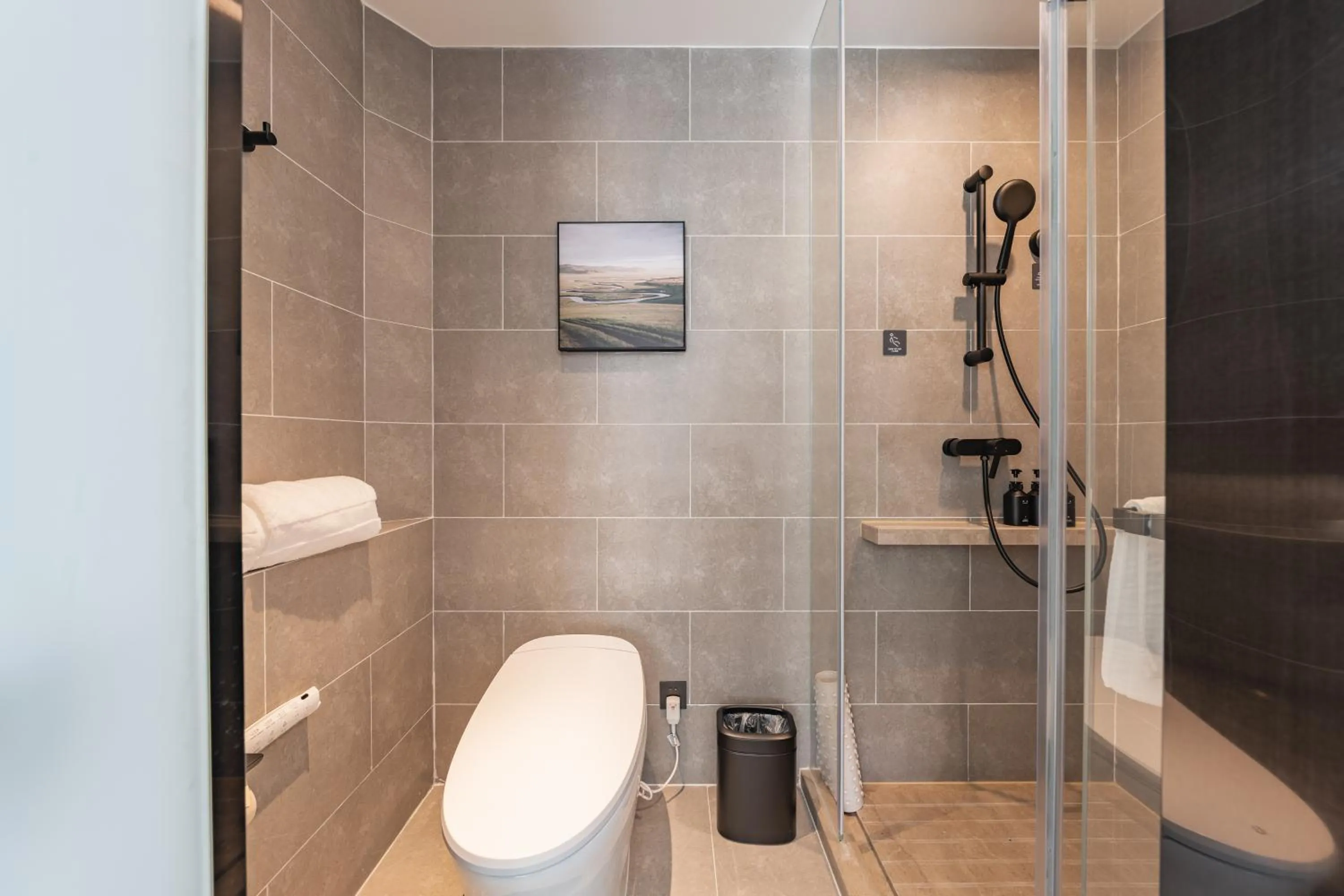 Shower in Atour Hotel Hangzhou West Lake Hubin North Zhongshan Road
